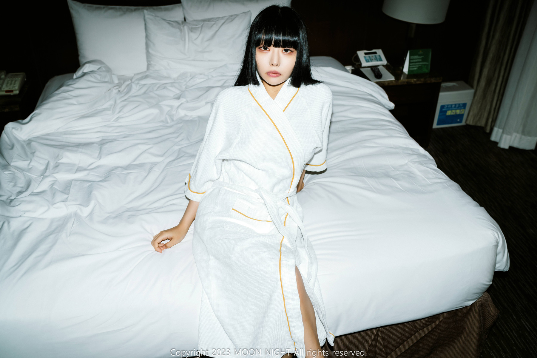 Min Harin 민하린, [Moon Night Snap] G컵 왕쮸쮸 Set.01の写真 17