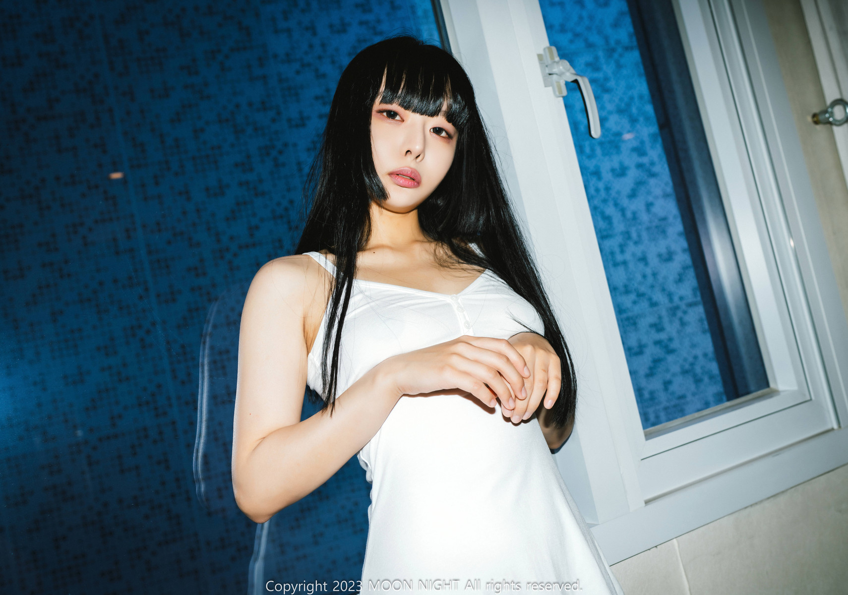 Min Harin 민하린, [Moon Night Snap] G컵 왕쮸쮸 Set.02の写真 16
