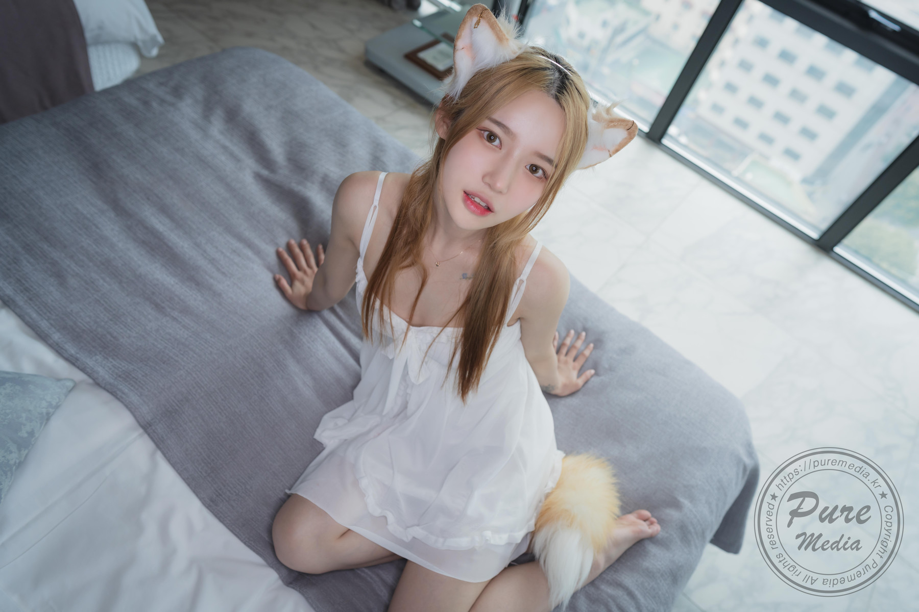 Yeha 예하, [PURE MEDIA] Vol.260 Stick My Tail in The Hole Set.01の写真 17