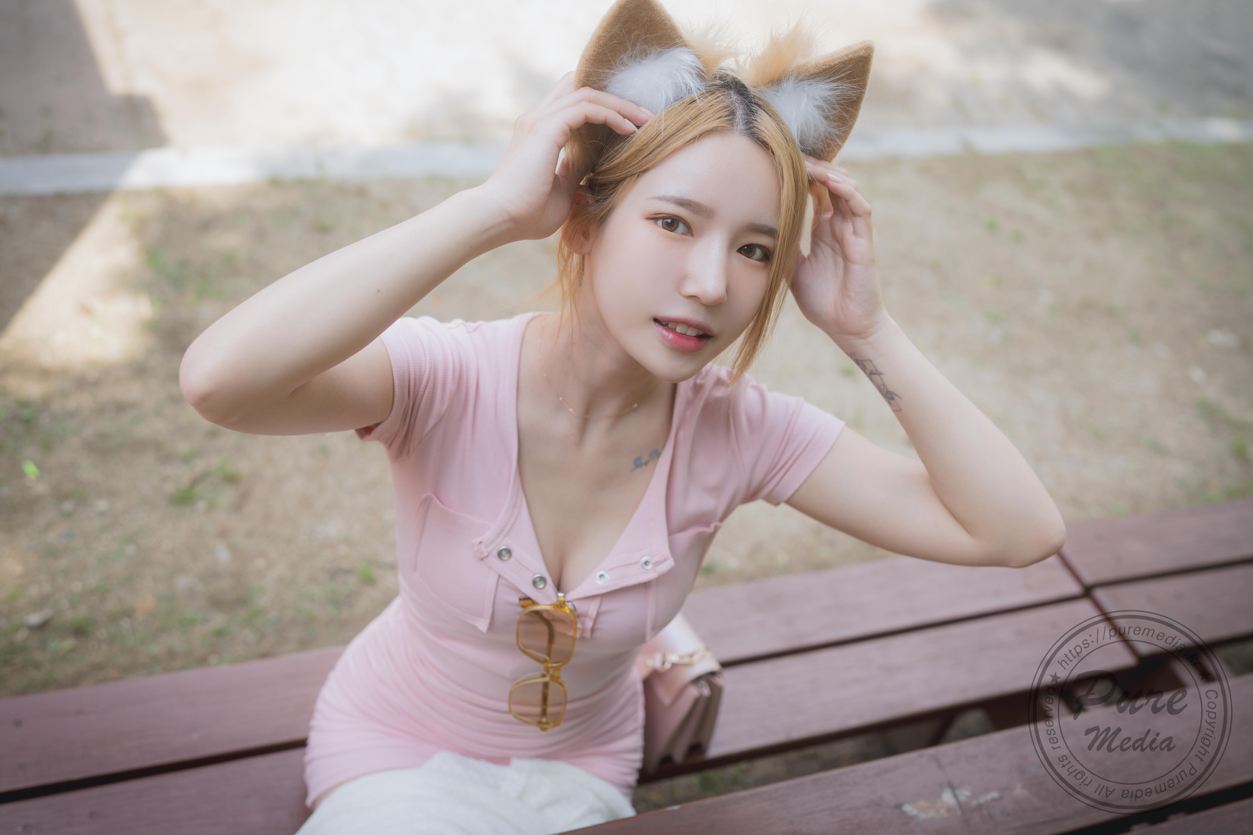 Yeha 예하, [PURE MEDIA] Vol.260 Stick My Tail in The Hole Set.02の写真 17