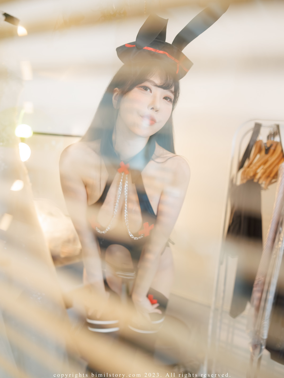 Zia 지아, [Bimilstory] Black Bunny Girl Set.01の写真 17
