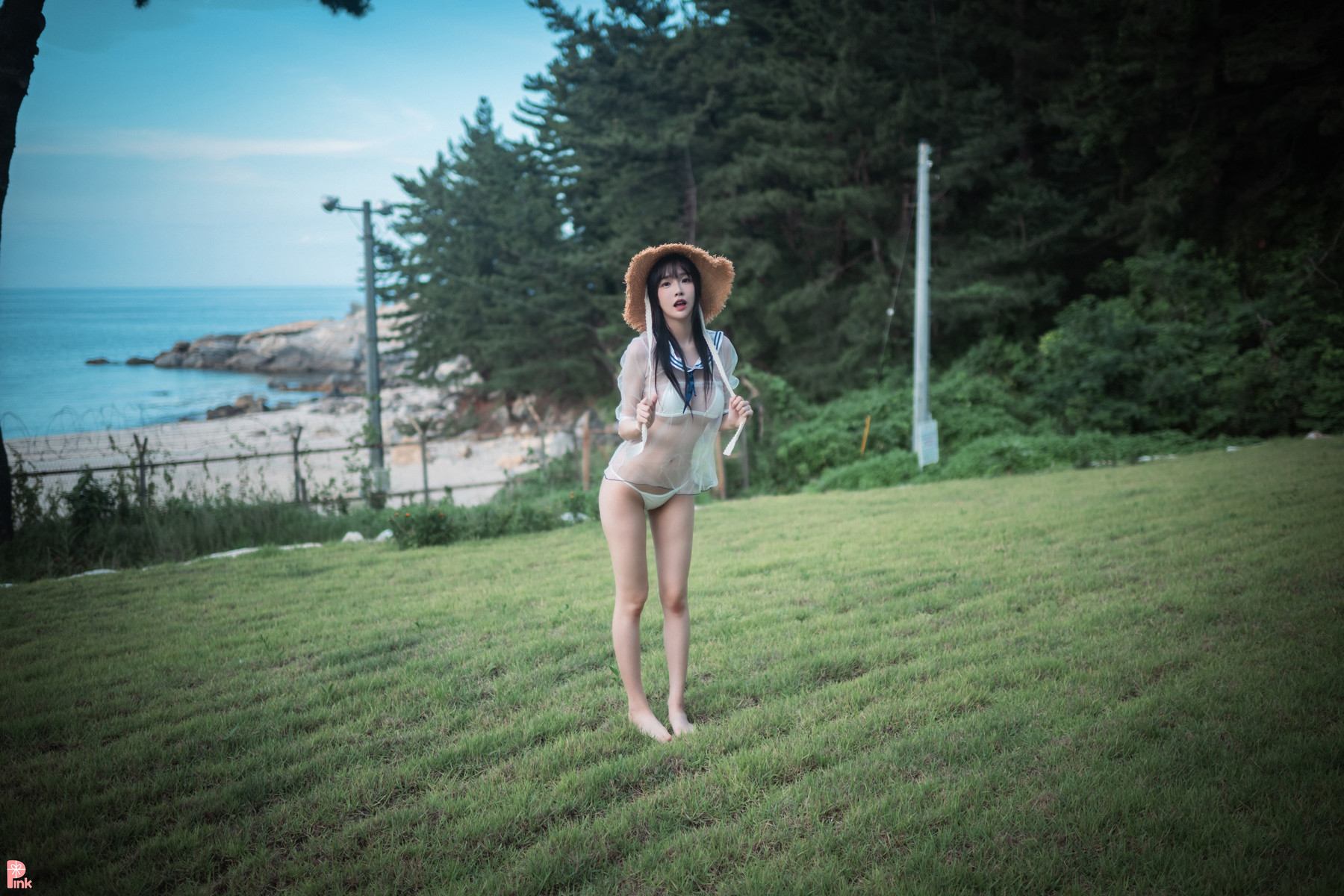 Lee Ahrin 이아린, [PINK] Bikini Day Set.01の写真 3