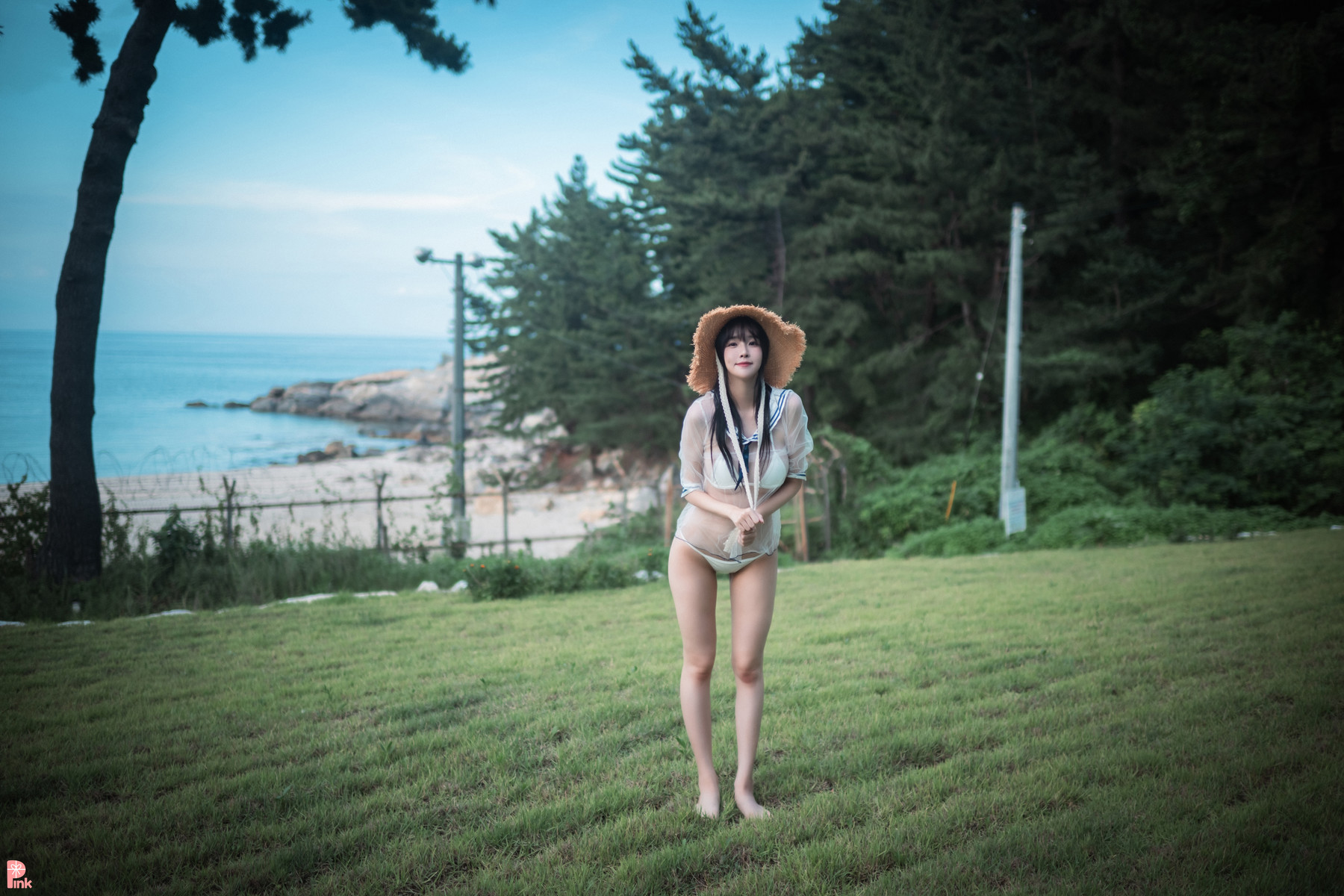 Lee Ahrin 이아린, [PINK] Bikini Day Set.01の写真 6