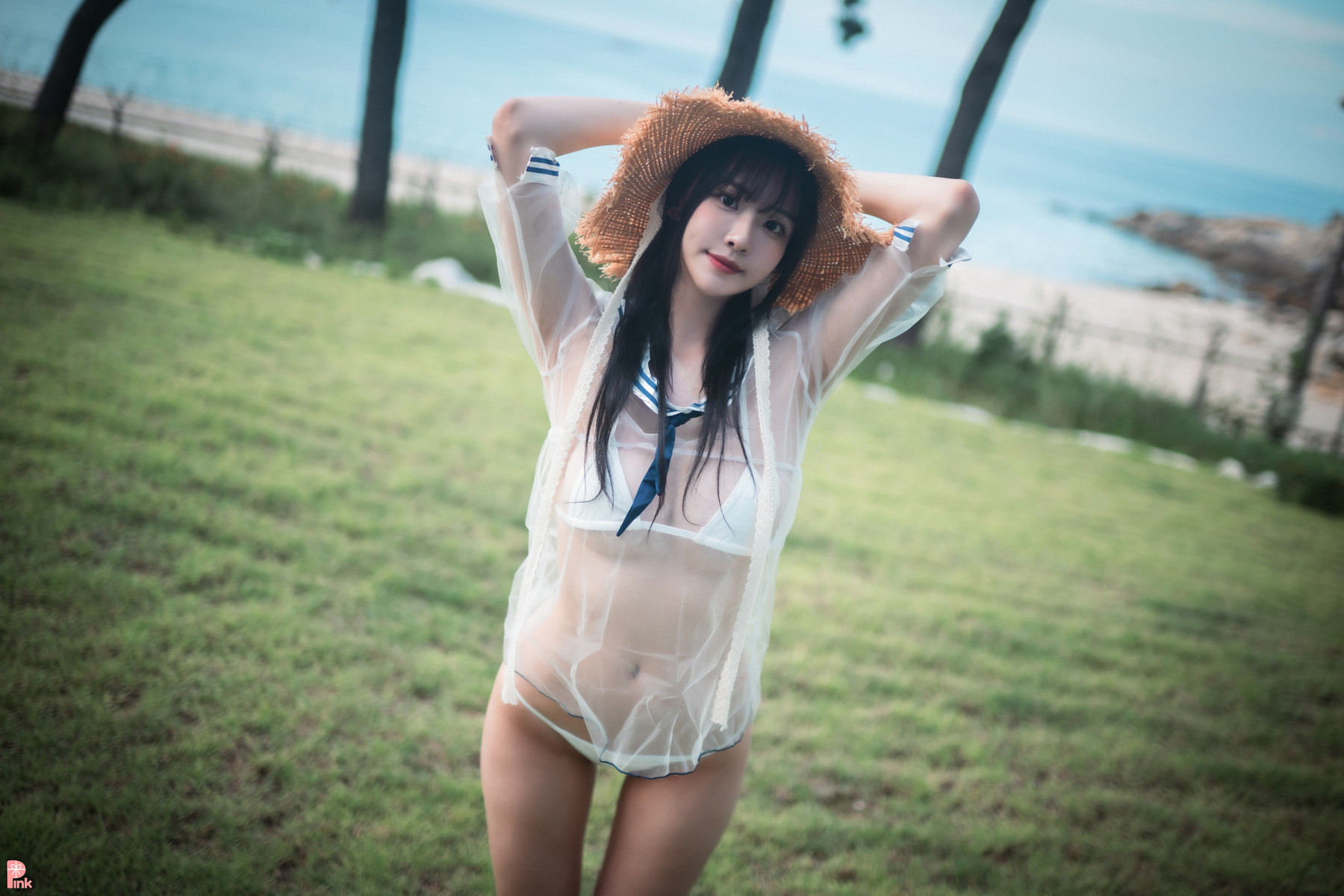 Lee Ahrin 이아린, [PINK] Bikini Day Set.01の写真 10
