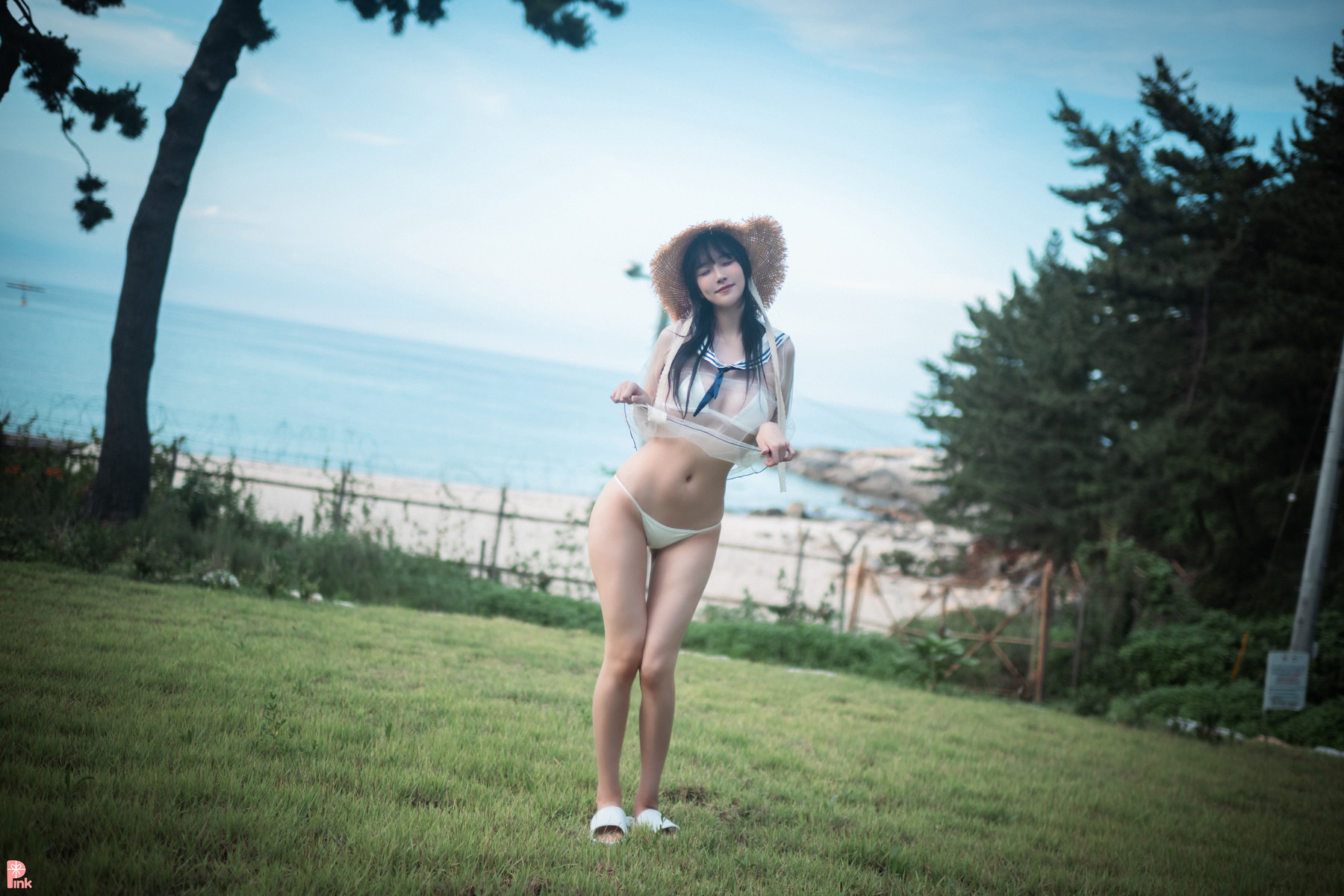 Lee Ahrin 이아린, [PINK] Bikini Day Set.01の写真 11