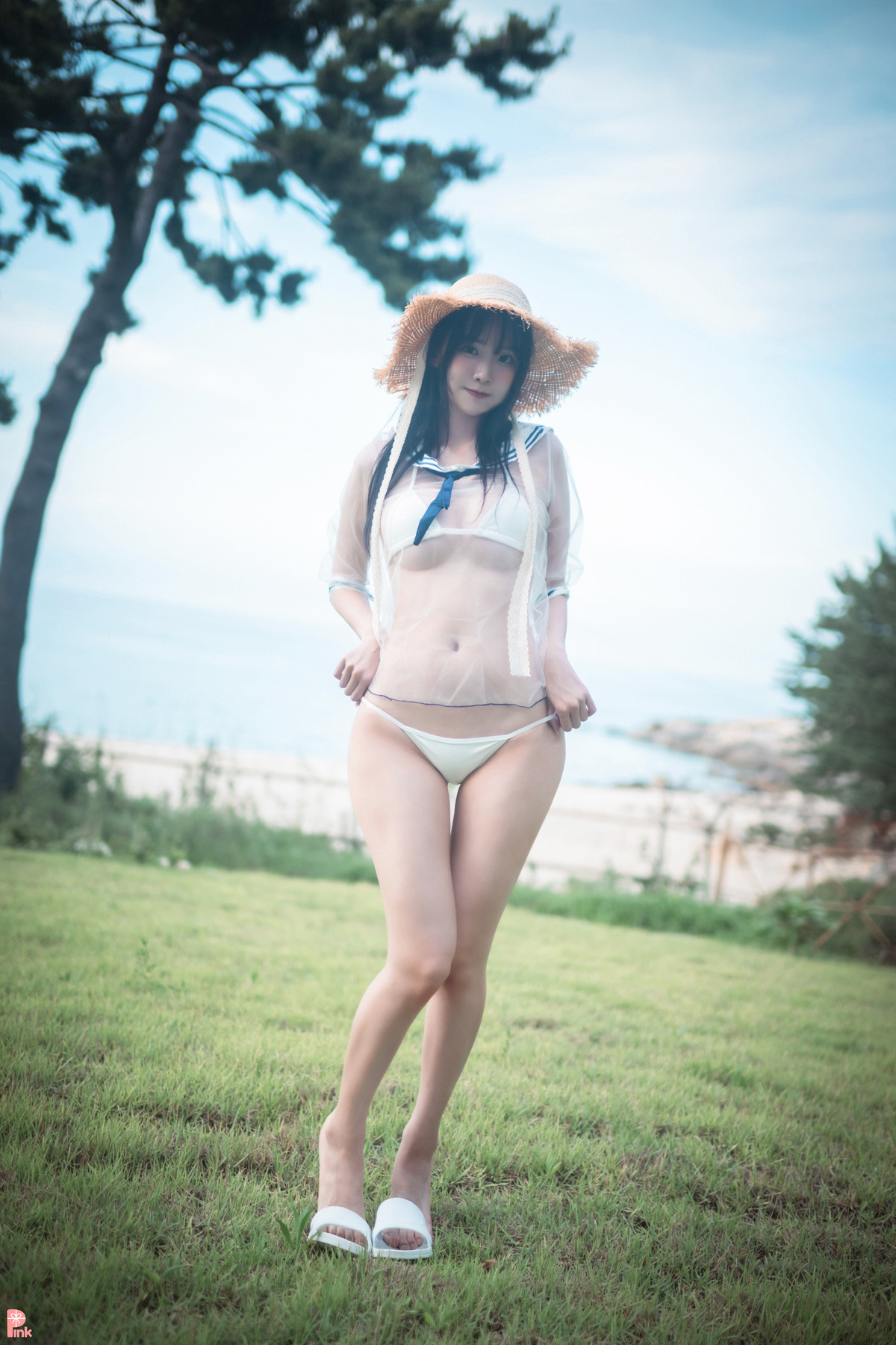 Lee Ahrin 이아린, [PINK] Bikini Day Set.01の写真 13
