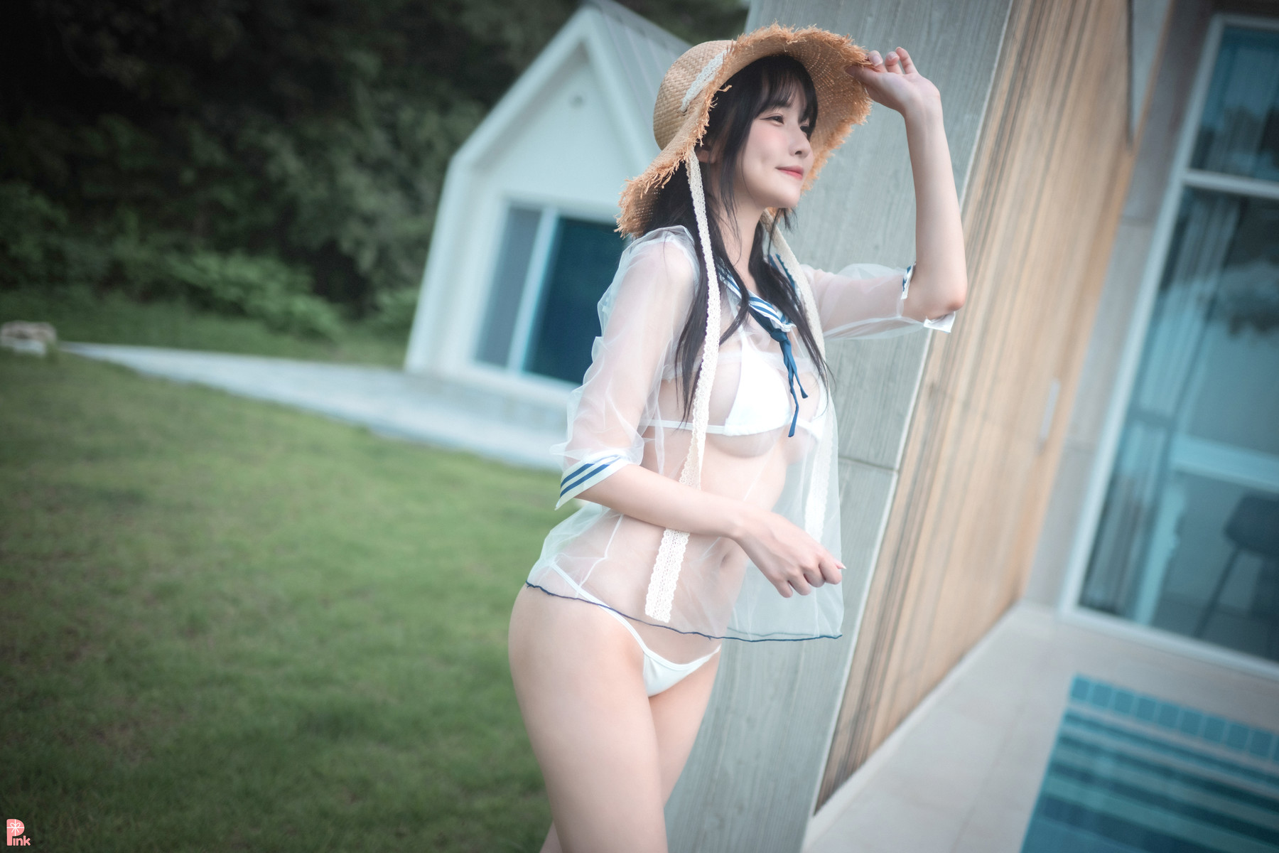 Lee Ahrin 이아린, [PINK] Bikini Day Set.01の写真 16