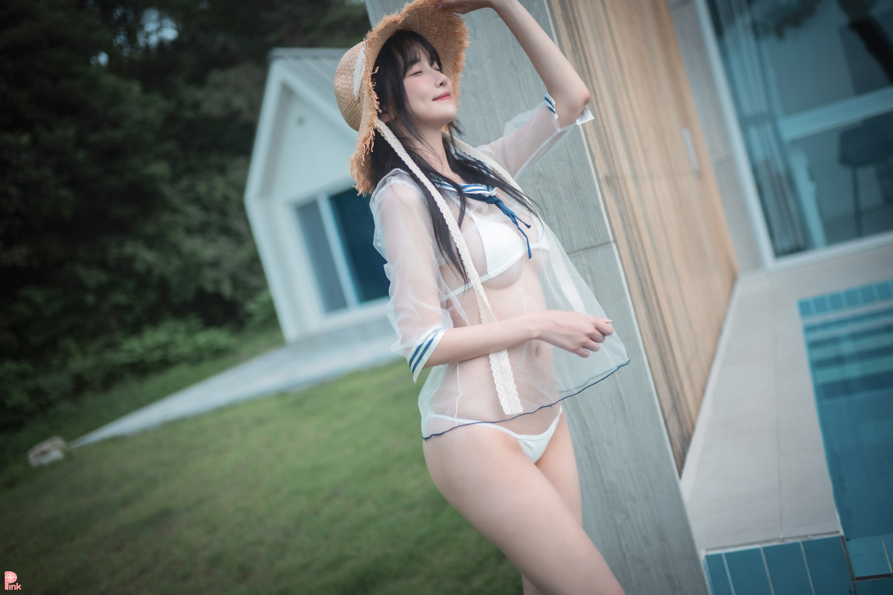 Lee Ahrin 이아린, [PINK] Bikini Day Set.01の写真 17