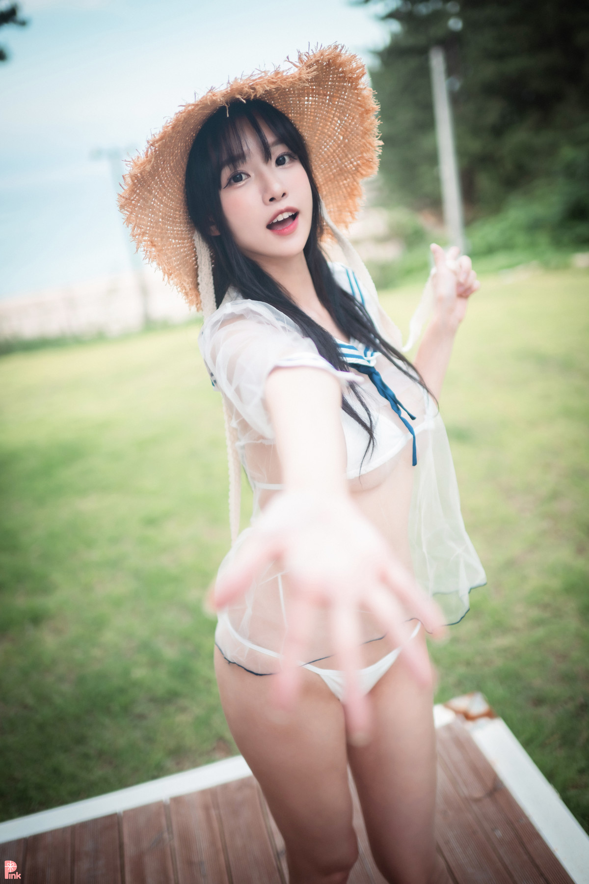 Lee Ahrin 이아린, [PINK] Bikini Day Set.01の写真 25