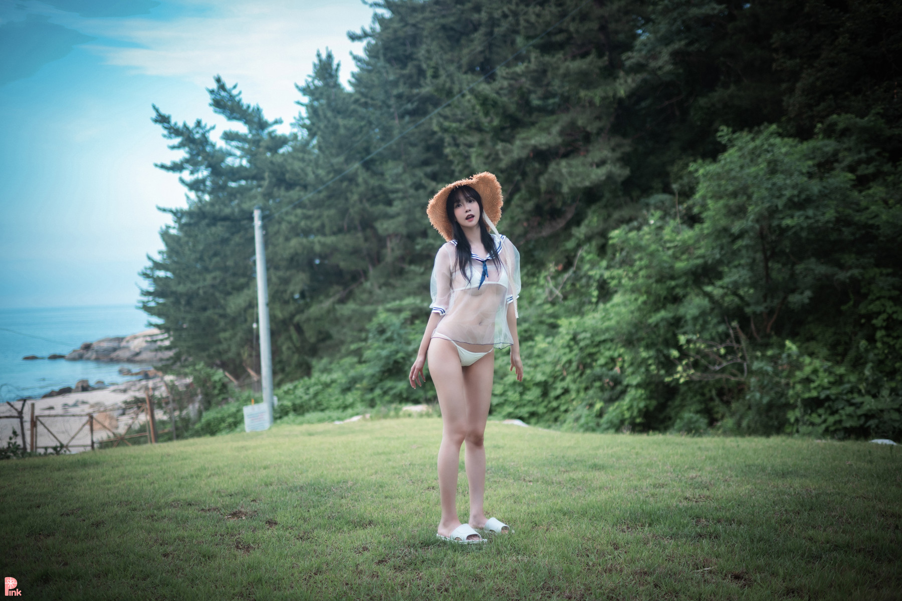 Lee Ahrin 이아린, [PINK] Bikini Day Set.01の写真 26
