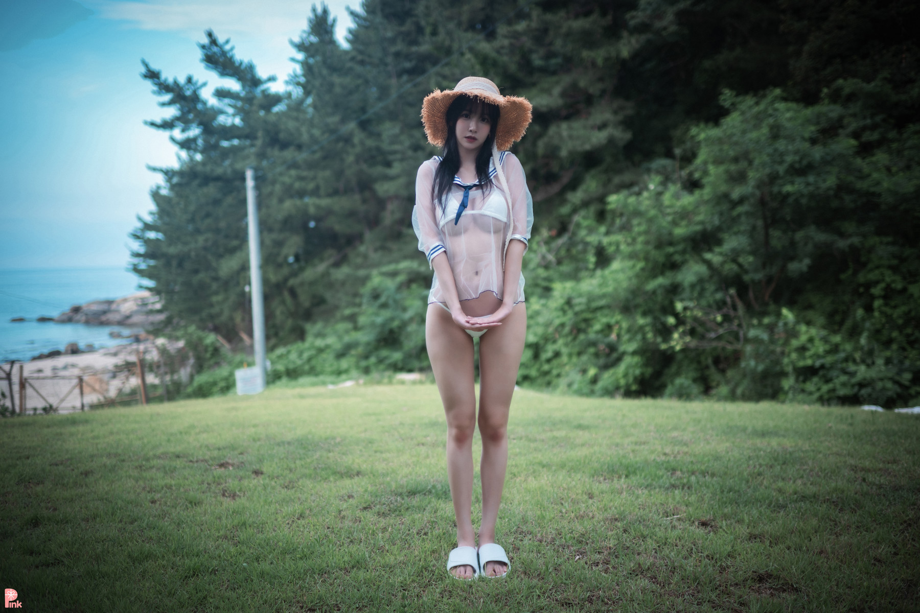Lee Ahrin 이아린, [PINK] Bikini Day Set.01の写真 27