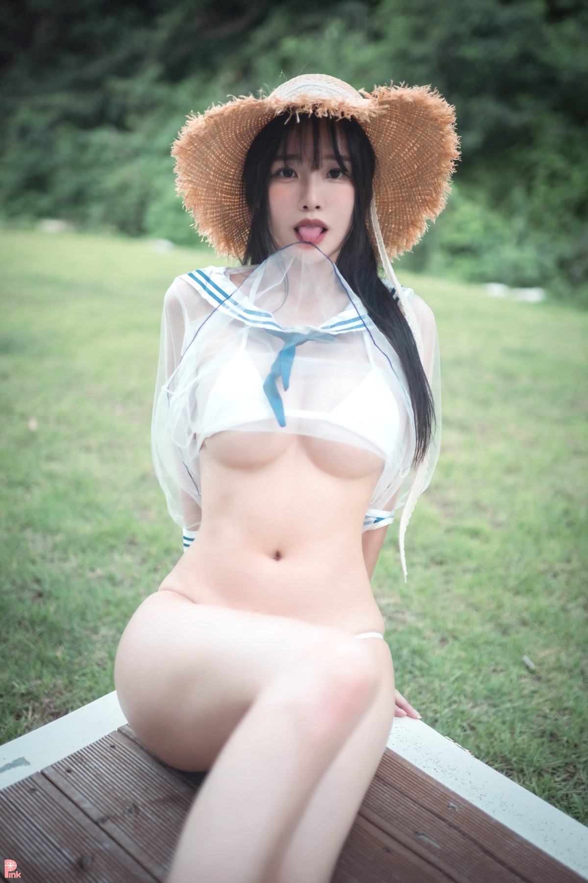 Lee Ahrin 이아린, [PINK] Bikini Day Set.01の写真 34