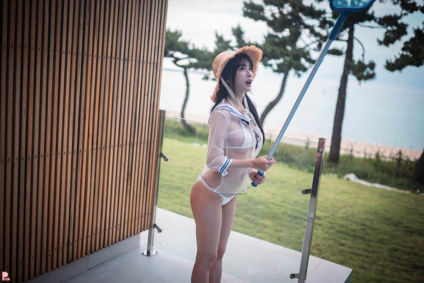 Lee Ahrin 이아린, [PINK] Bikini Day Set.01の写真 48