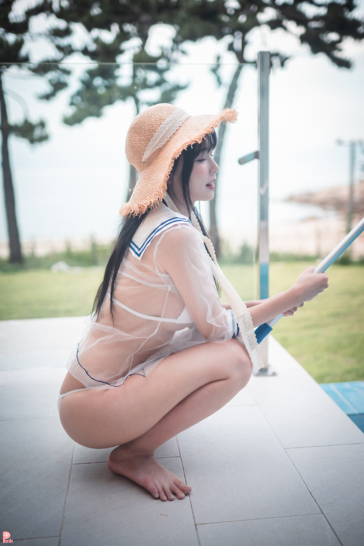 Lee Ahrin 이아린, [PINK] Bikini Day Set.01の写真 51