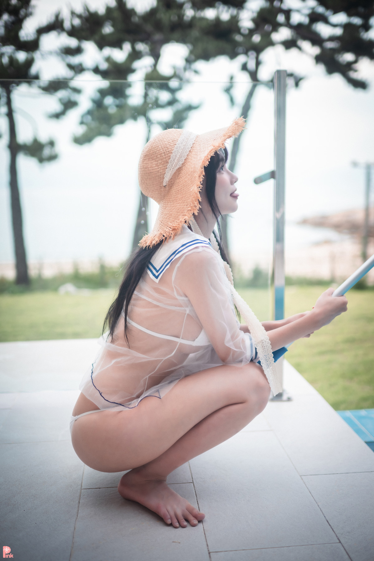 Lee Ahrin 이아린, [PINK] Bikini Day Set.01の写真 52