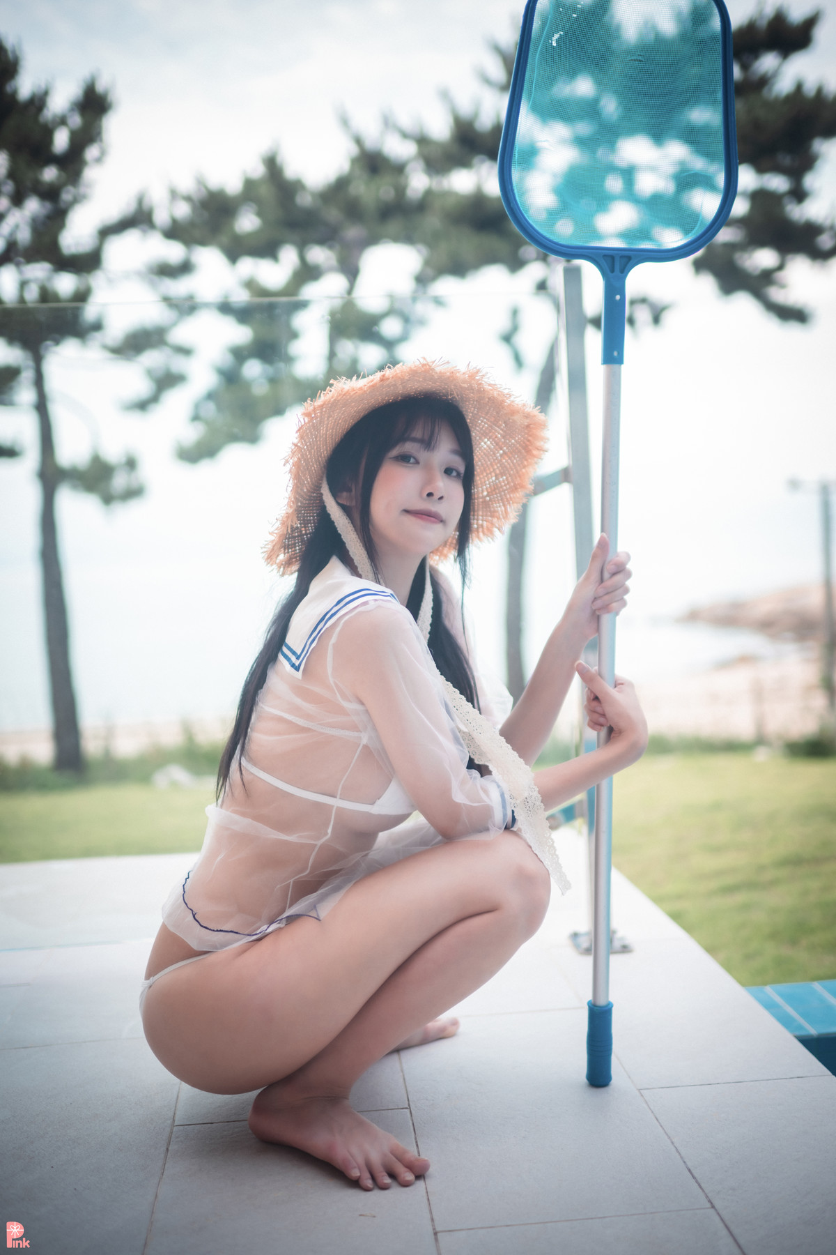 Lee Ahrin 이아린, [PINK] Bikini Day Set.01の写真 53