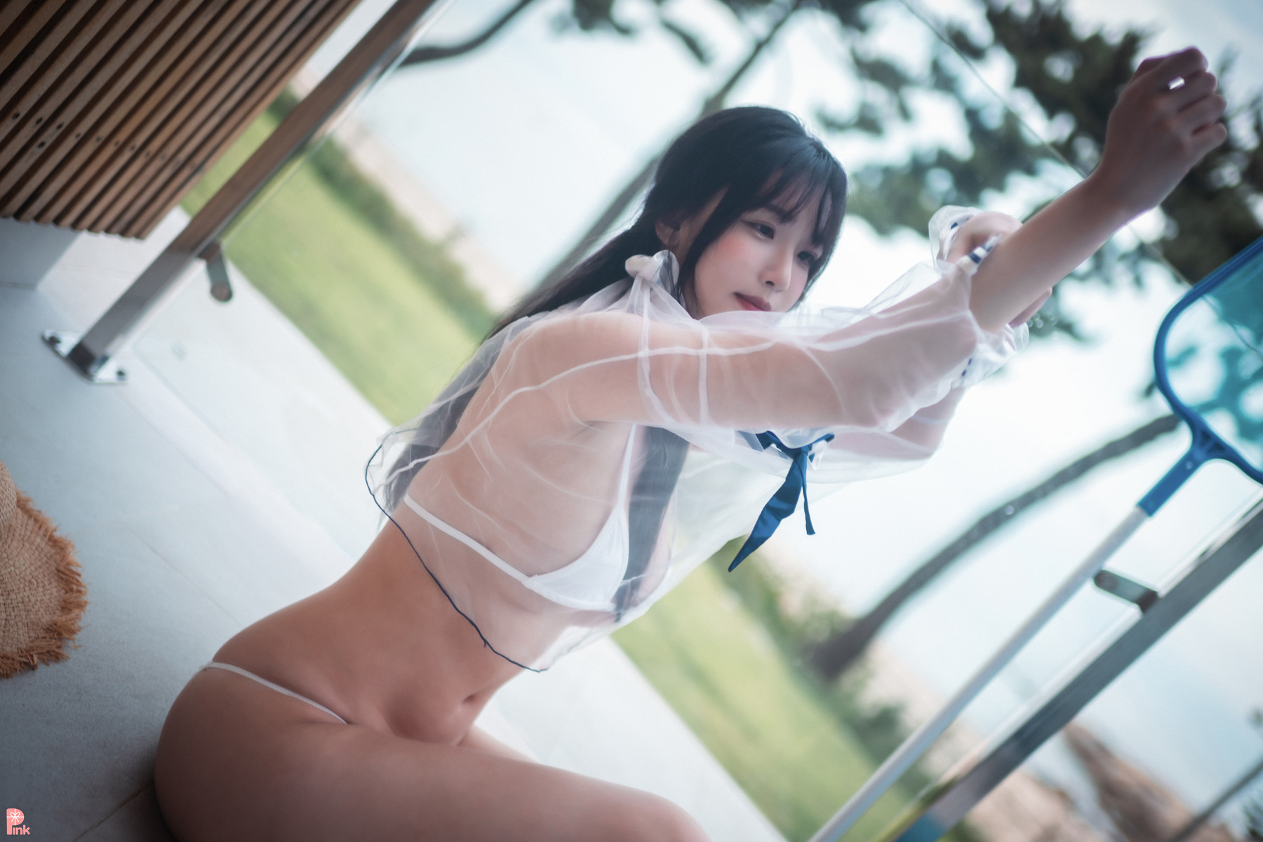 Lee Ahrin 이아린, [PINK] Bikini Day Set.01の写真 57