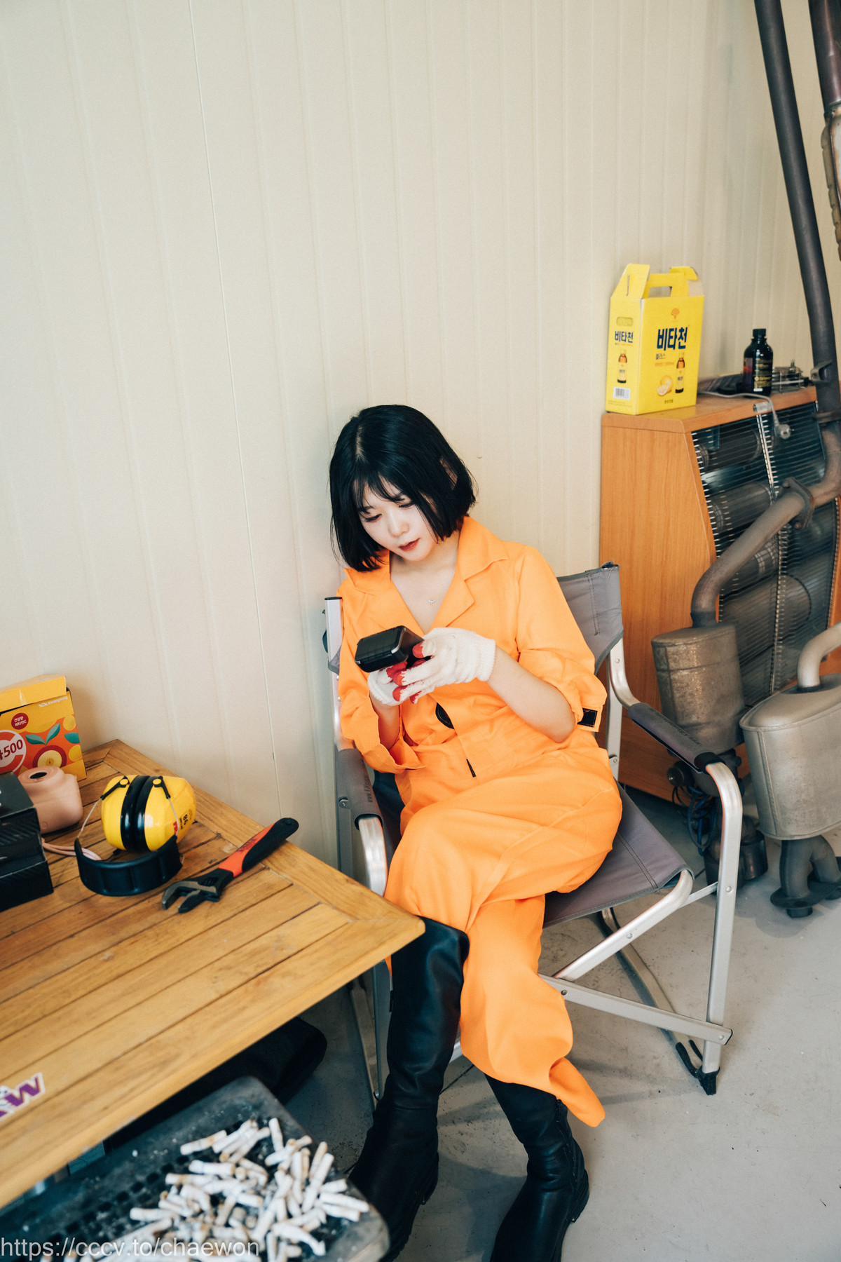 ZIA.Kwon 권지아, [Loozy] Garage Girl Set.01の写真 8