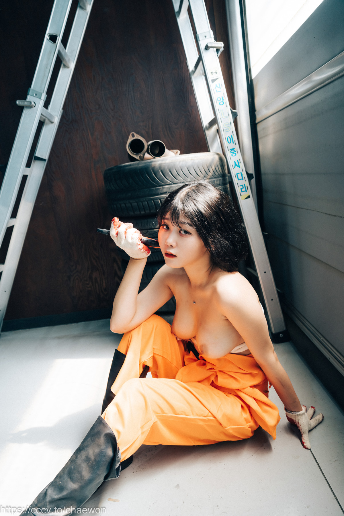 ZIA.Kwon 권지아, [Loozy] Garage Girl Set.01の写真 19