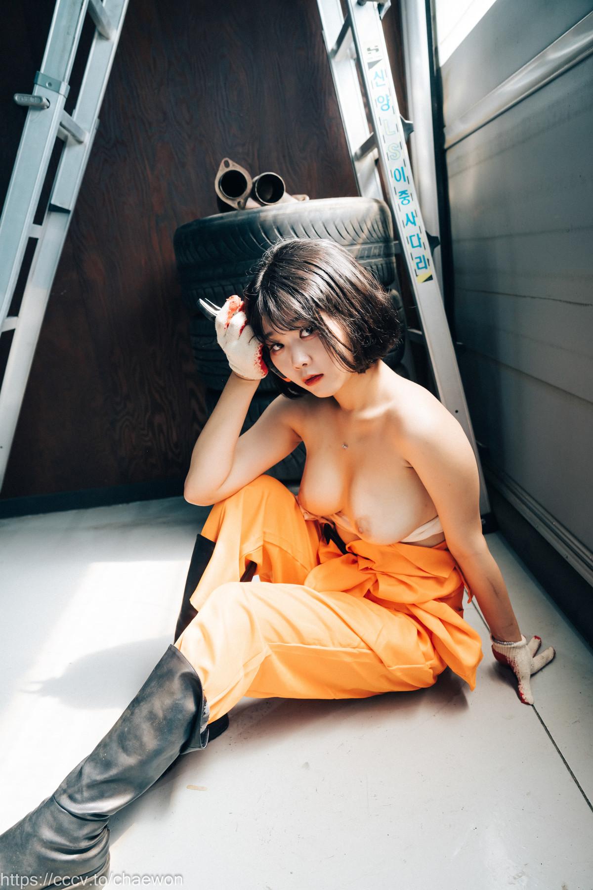 ZIA.Kwon 권지아, [Loozy] Garage Girl Set.01の写真 20