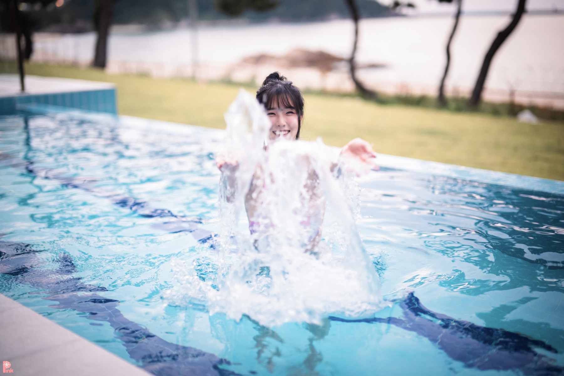 Lee Ahrin 이아린, [PINK] Bikini Day Set.02の写真 60