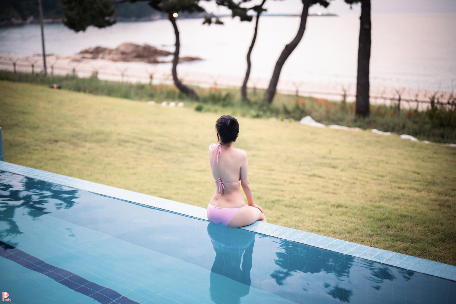 Lee Ahrin 이아린, [PINK] Bikini Day Set.02の写真 62