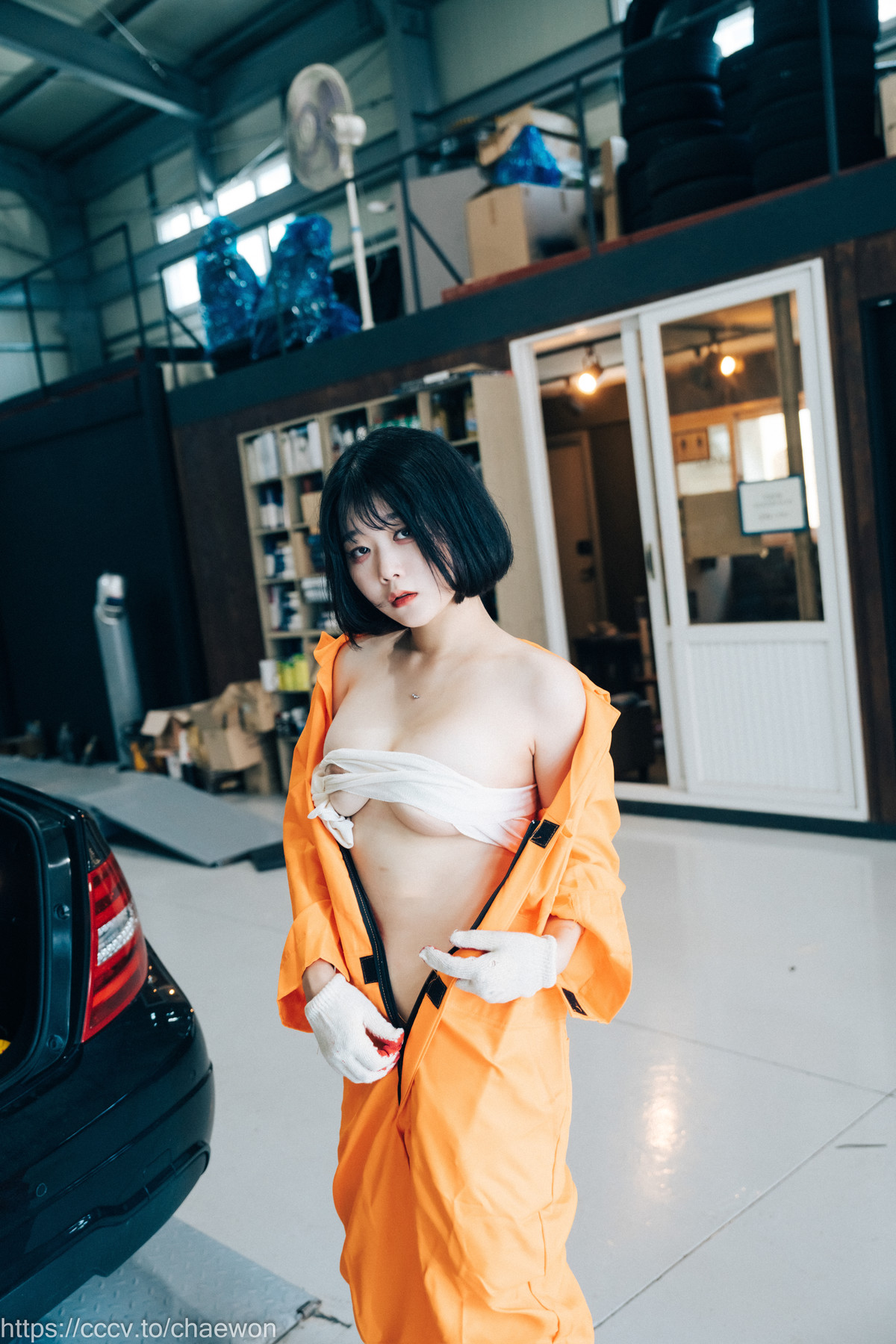 ZIA.Kwon 권지아, [Loozy] Garage Girl Set.02の写真 5