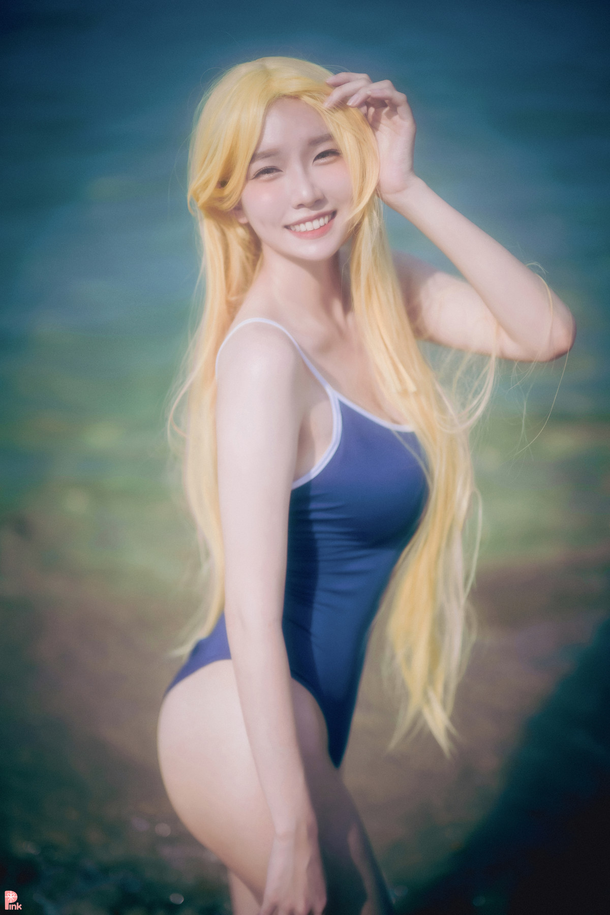 Lee Ahrin 이아린, [PINK] Meet Me in The Summer Set.01の写真 27
