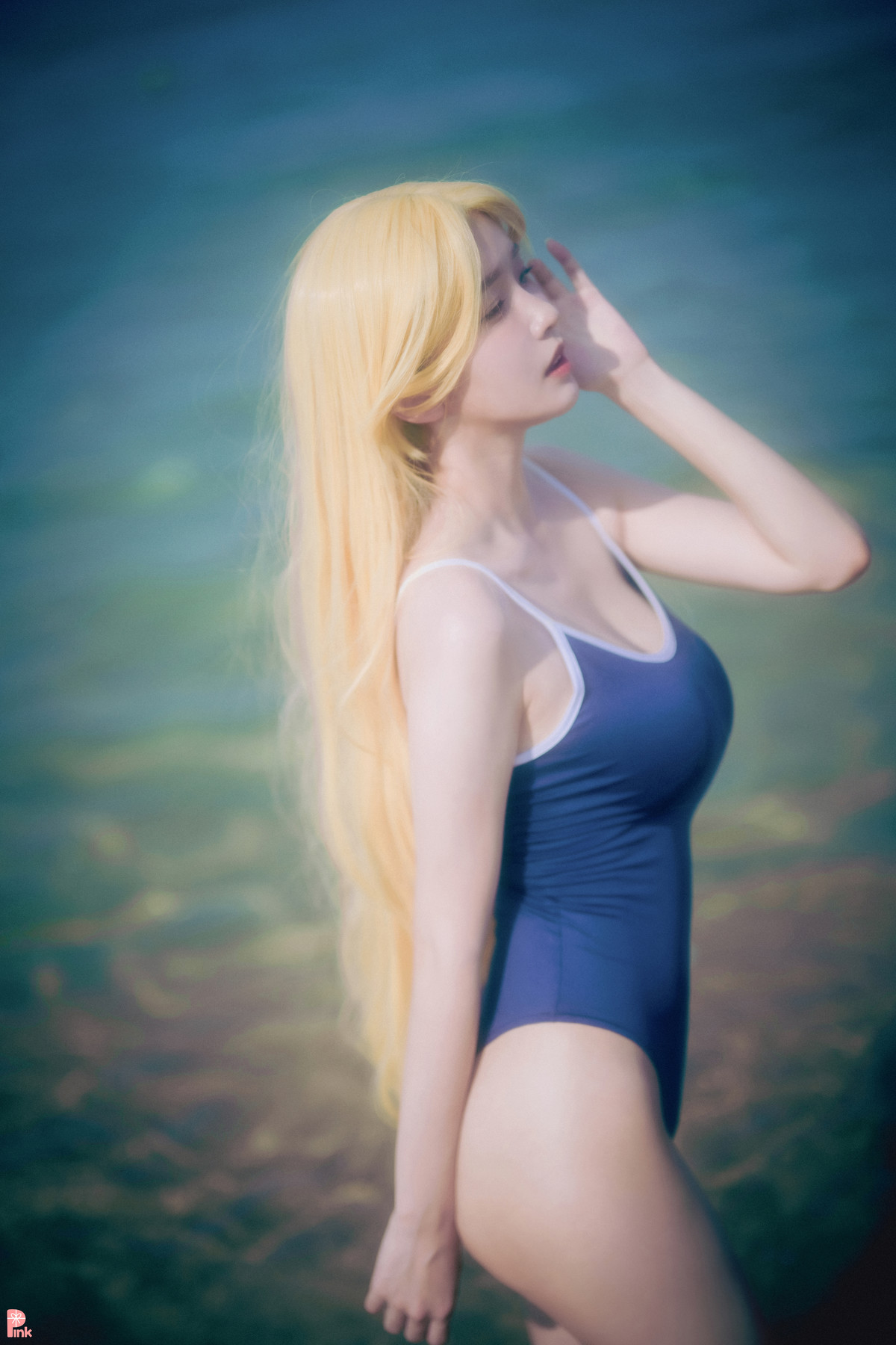 Lee Ahrin 이아린, [PINK] Meet Me in The Summer Set.01の写真 28