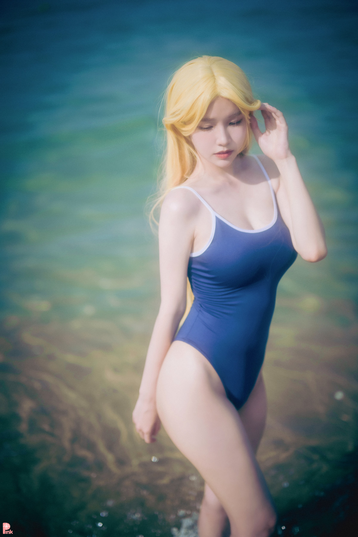 Lee Ahrin 이아린, [PINK] Meet Me in The Summer Set.01の写真 29