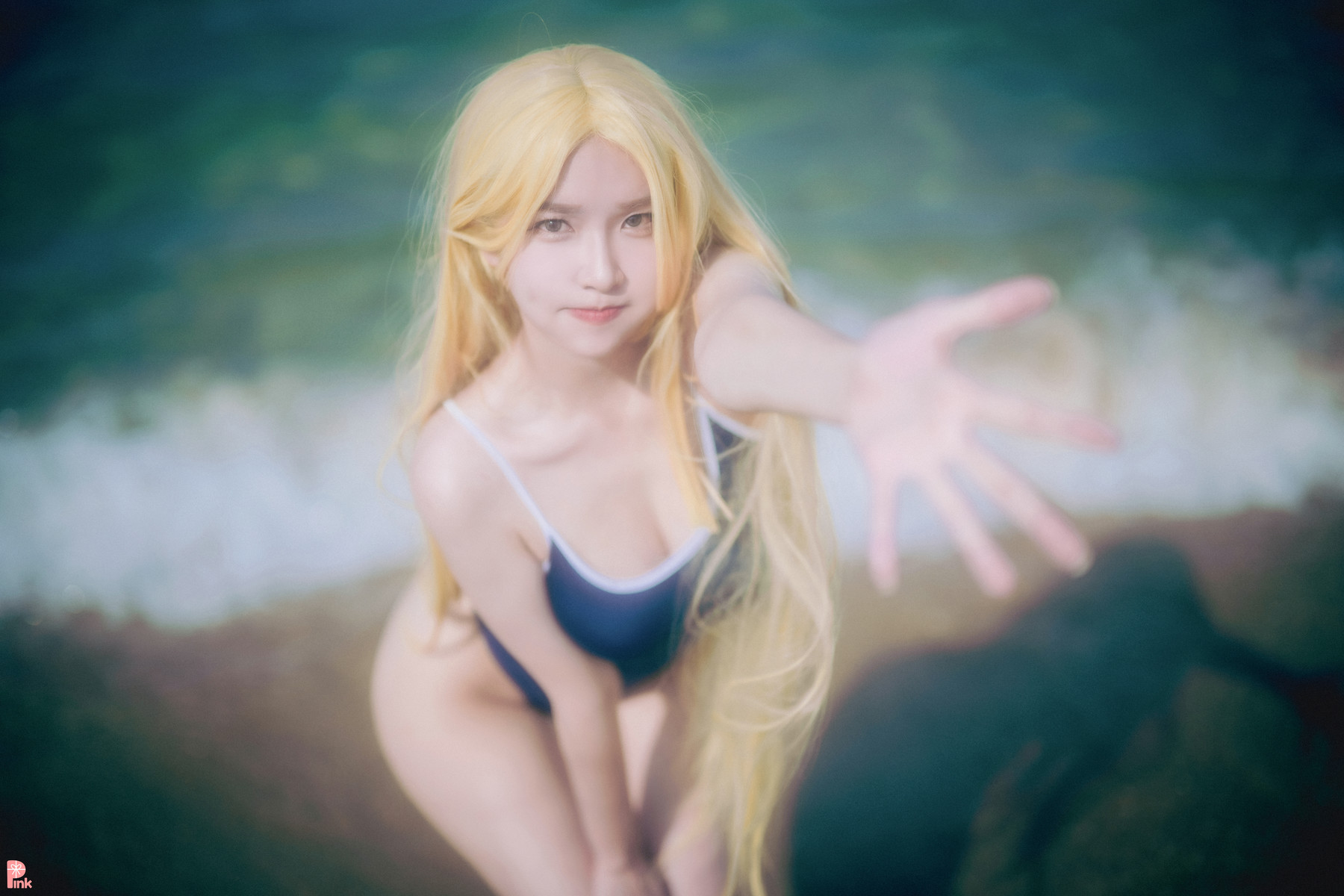 Lee Ahrin 이아린, [PINK] Meet Me in The Summer Set.01の写真 33