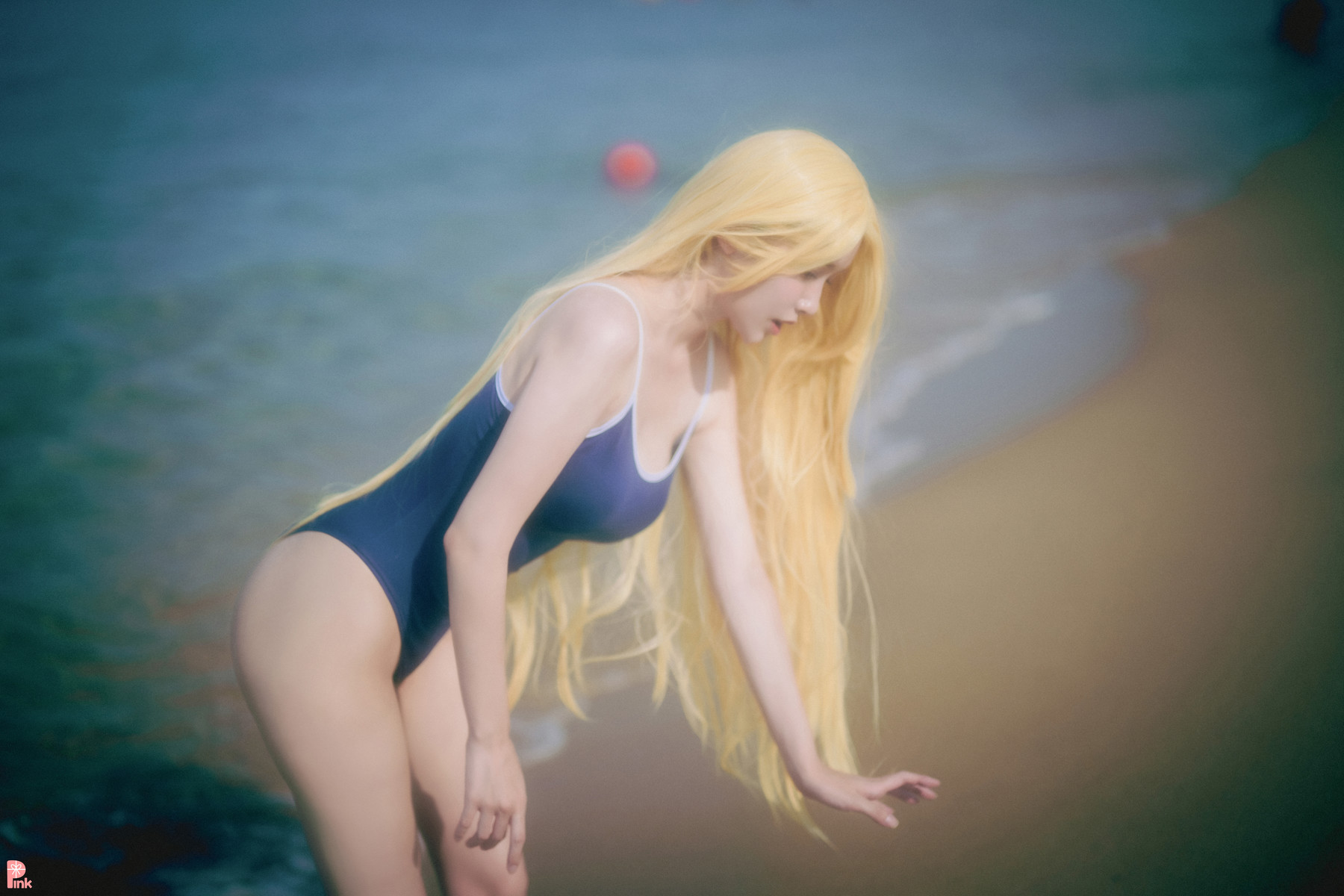 Lee Ahrin 이아린, [PINK] Meet Me in The Summer Set.01の写真 35