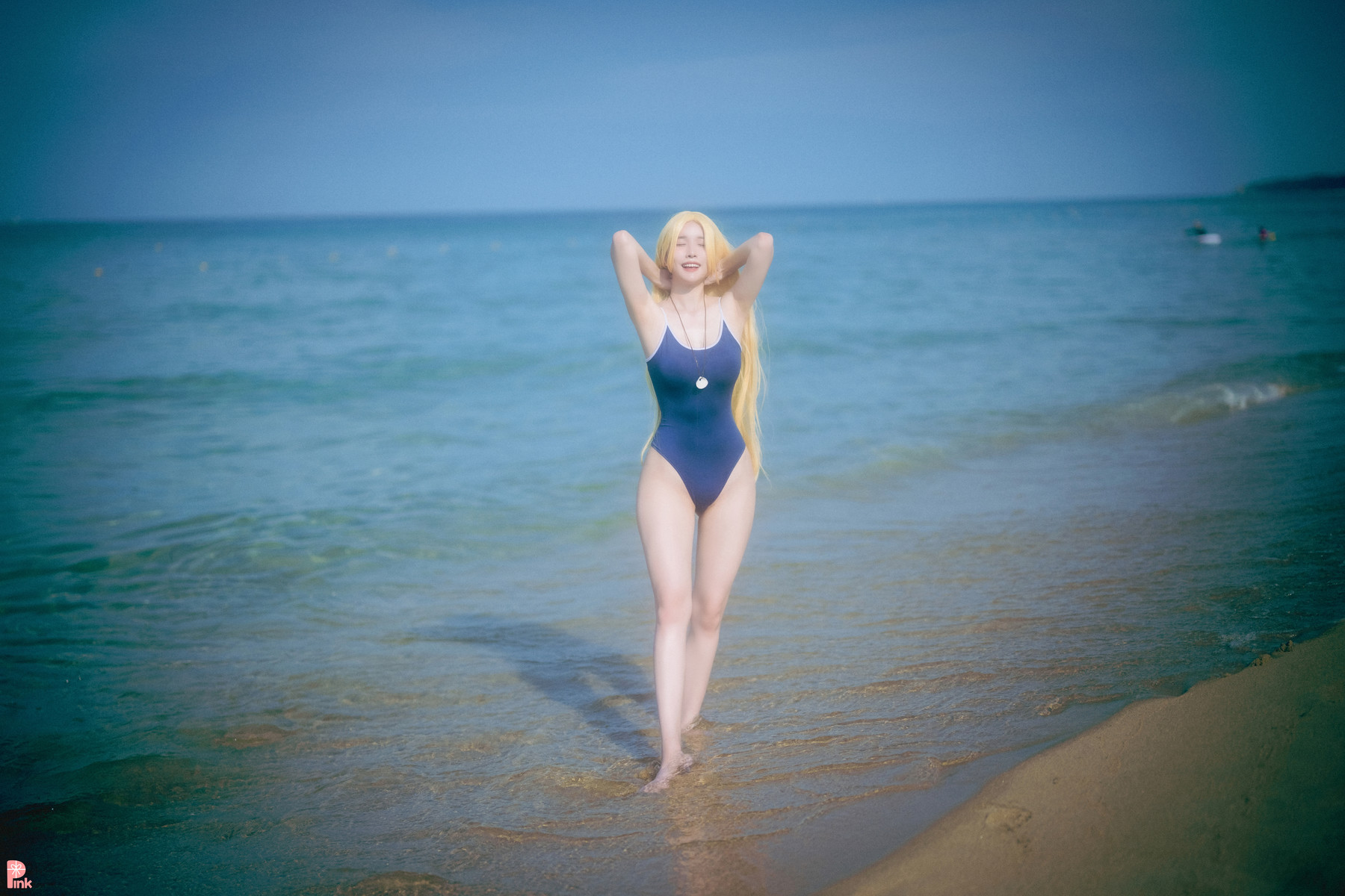 Lee Ahrin 이아린, [PINK] Meet Me in The Summer Set.01の写真 38