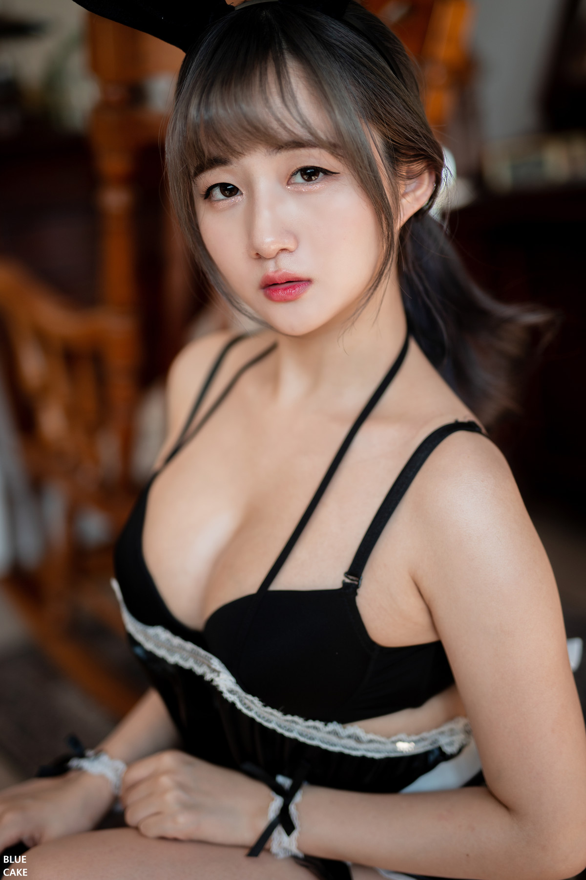 Han Jina 한지나, [BLUECAKE] Maid Bunnyの写真 41