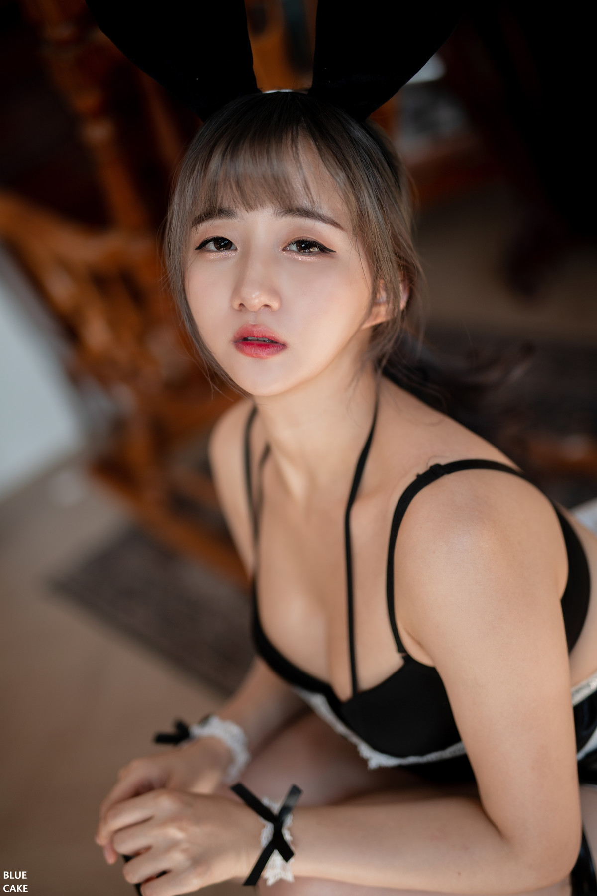 Han Jina 한지나, [BLUECAKE] Maid Bunnyの写真 42