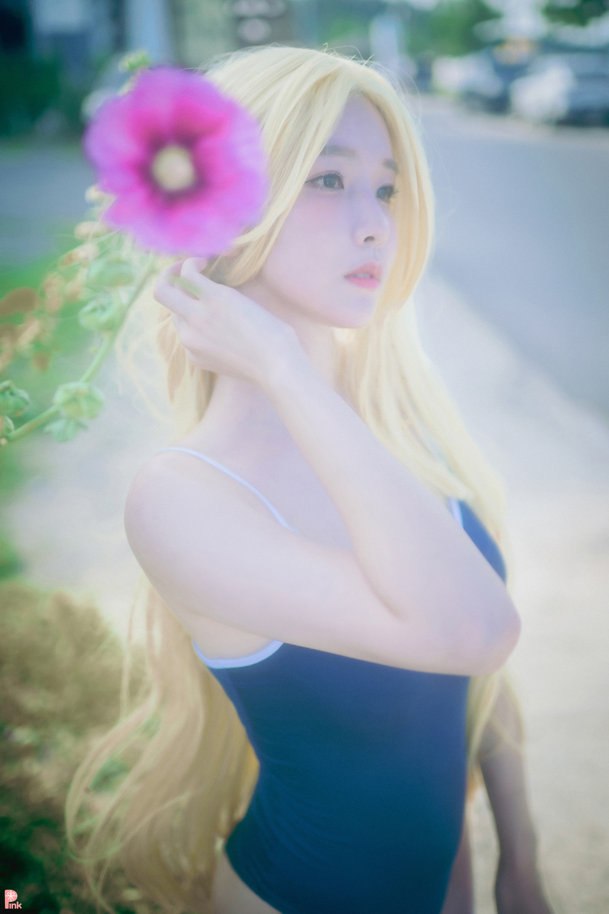 Lee Ahrin 이아린, [PINK] Meet Me in The Summer Set.02の写真 18