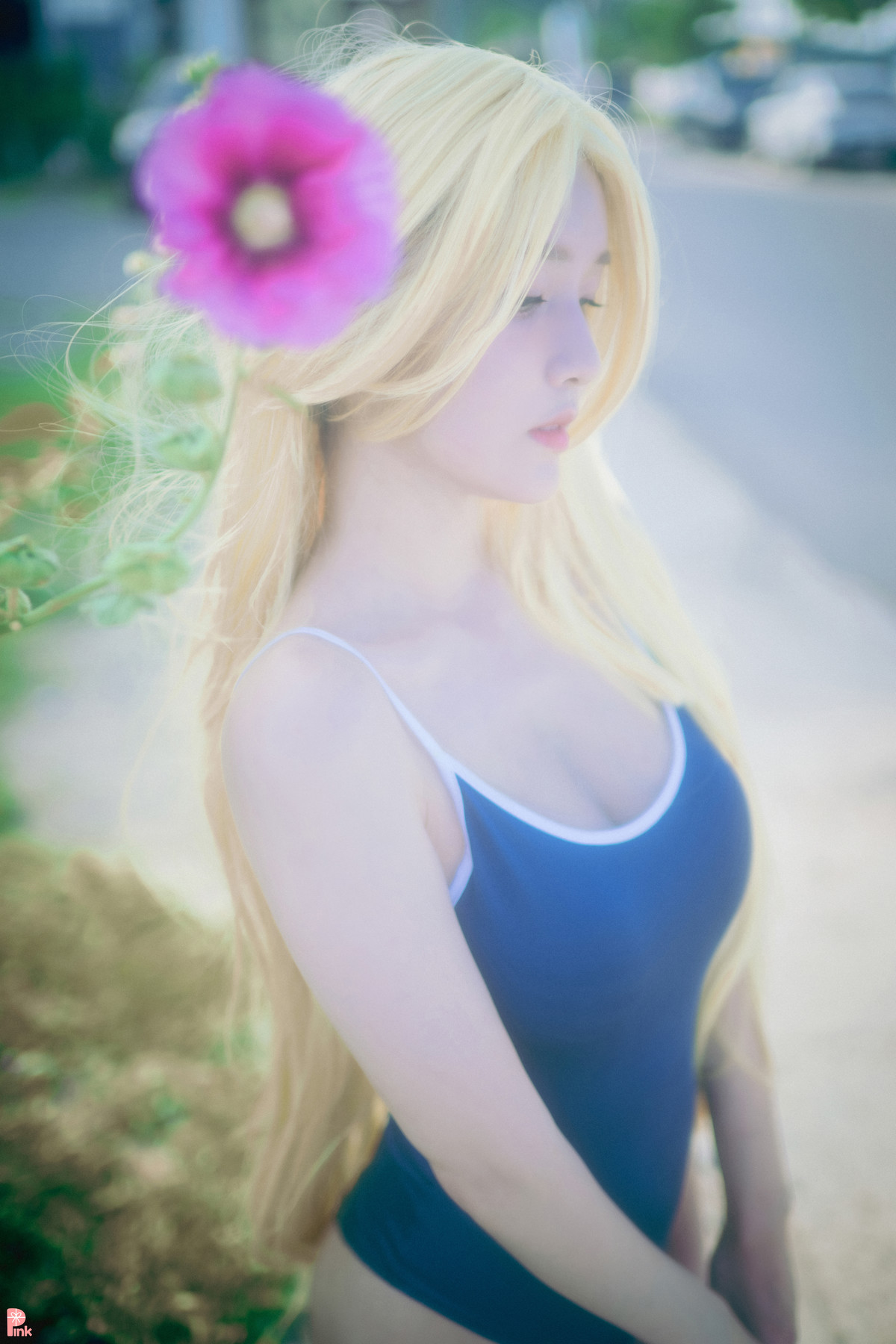 Lee Ahrin 이아린, [PINK] Meet Me in The Summer Set.02の写真 19