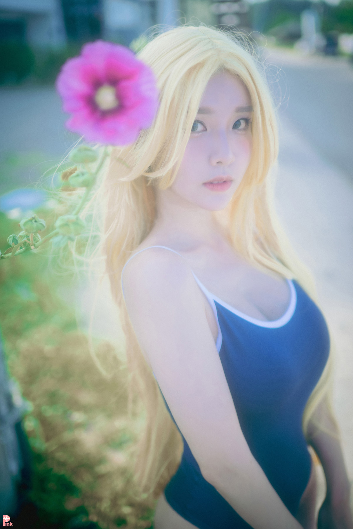 Lee Ahrin 이아린, [PINK] Meet Me in The Summer Set.02の写真 20
