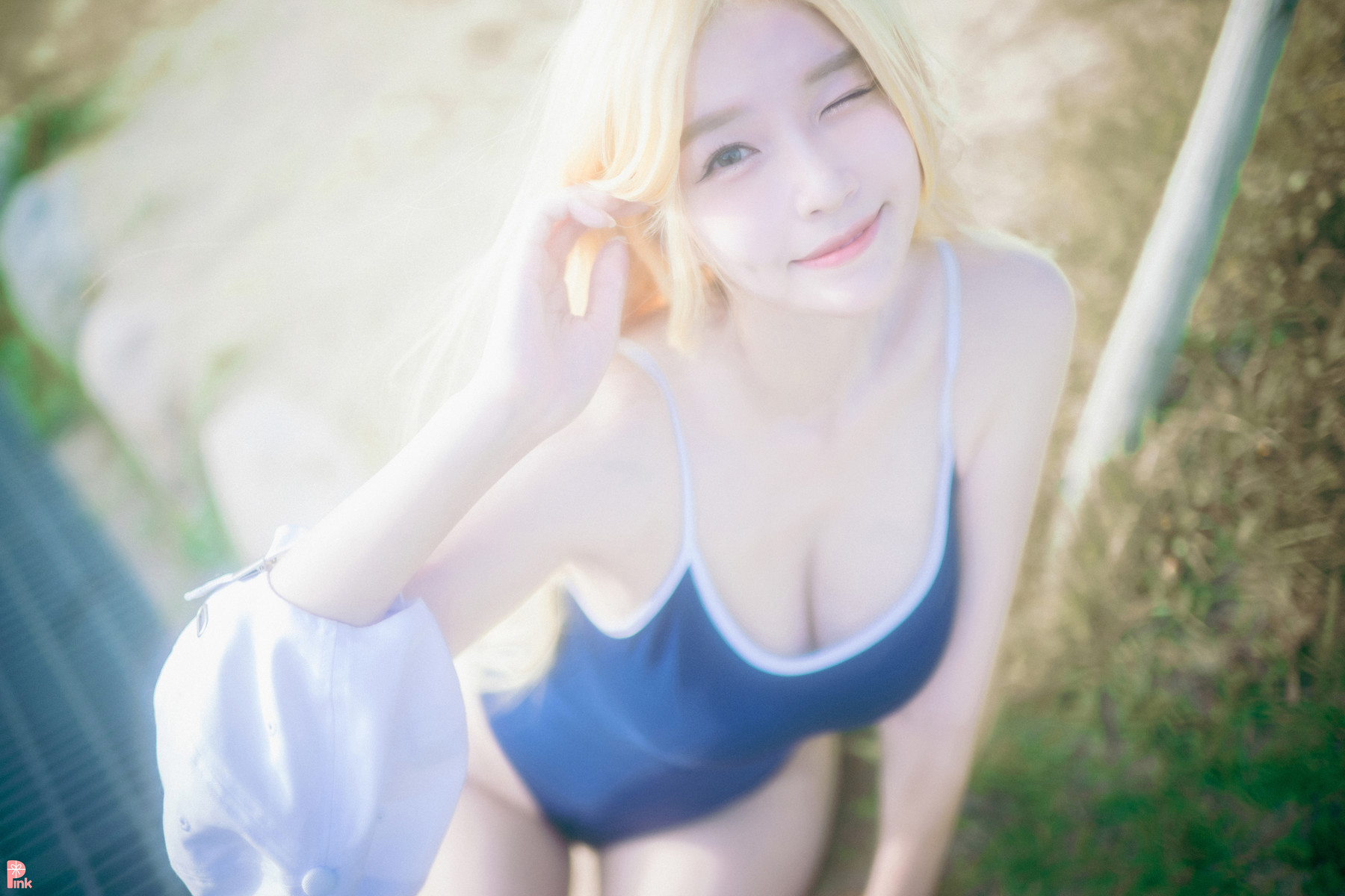 Lee Ahrin 이아린, [PINK] Meet Me in The Summer Set.02の写真 26