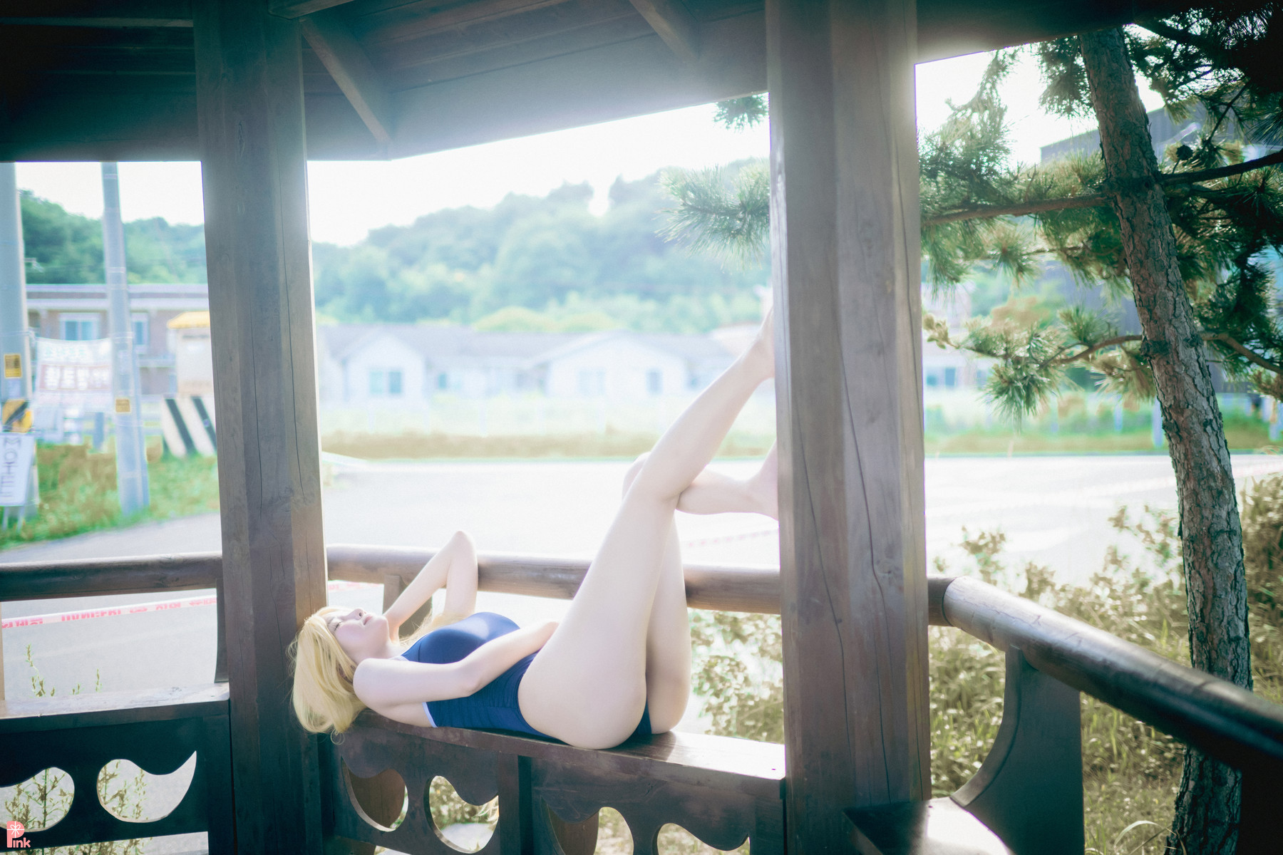 Lee Ahrin 이아린, [PINK] Meet Me in The Summer Set.02の写真 38