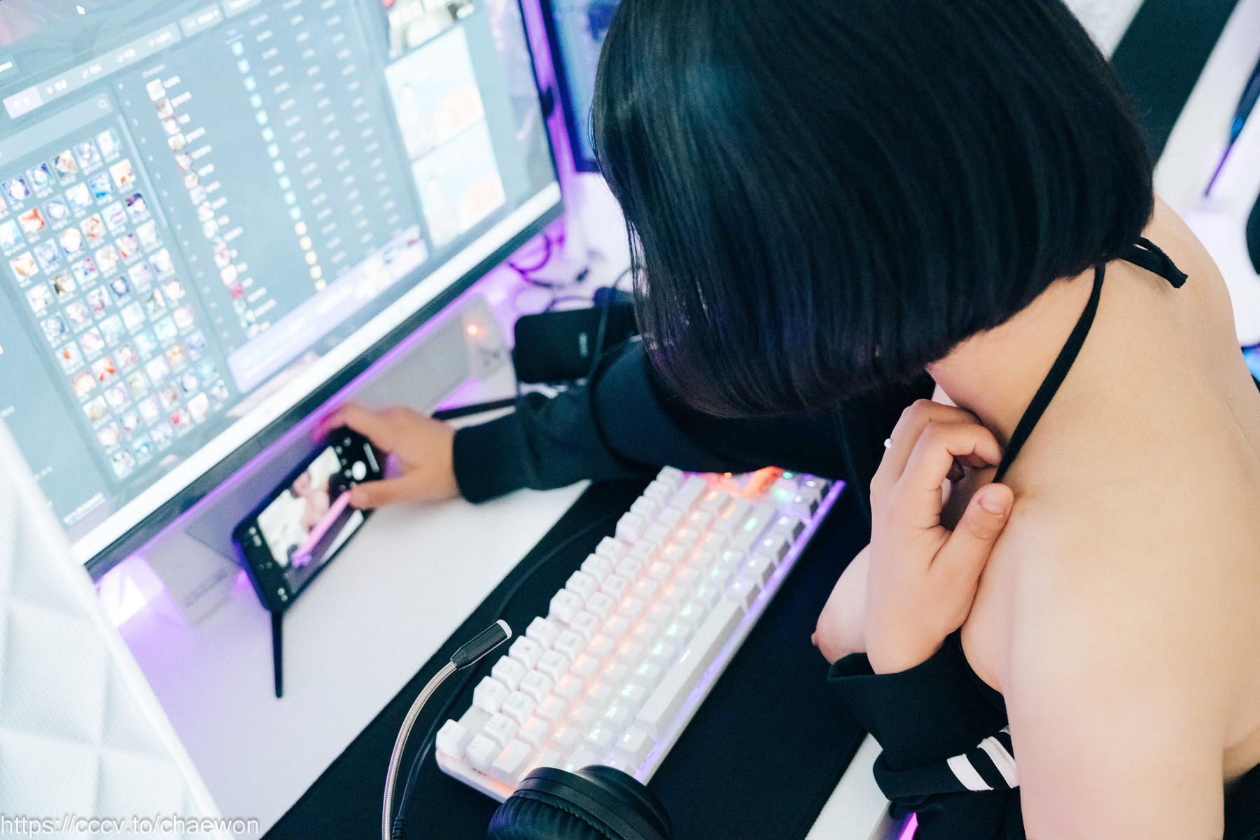 ZIA.Kwon 권지아, [Loozy] PC Room With SP Set.02の写真 49