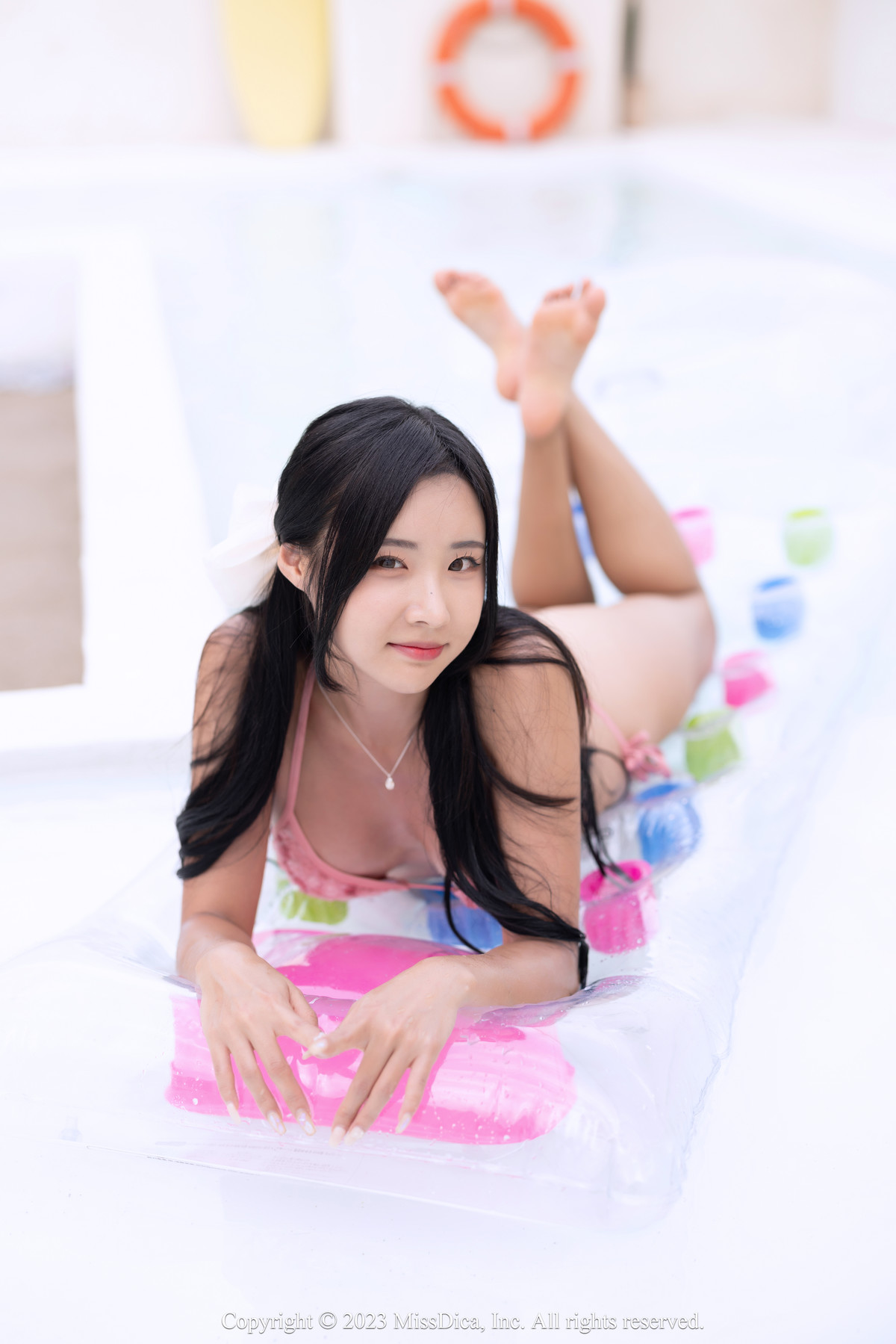 Habin 하빈, [MissDica] Habin’s Rooftop Poolside Fantasy Set.01の写真 26
