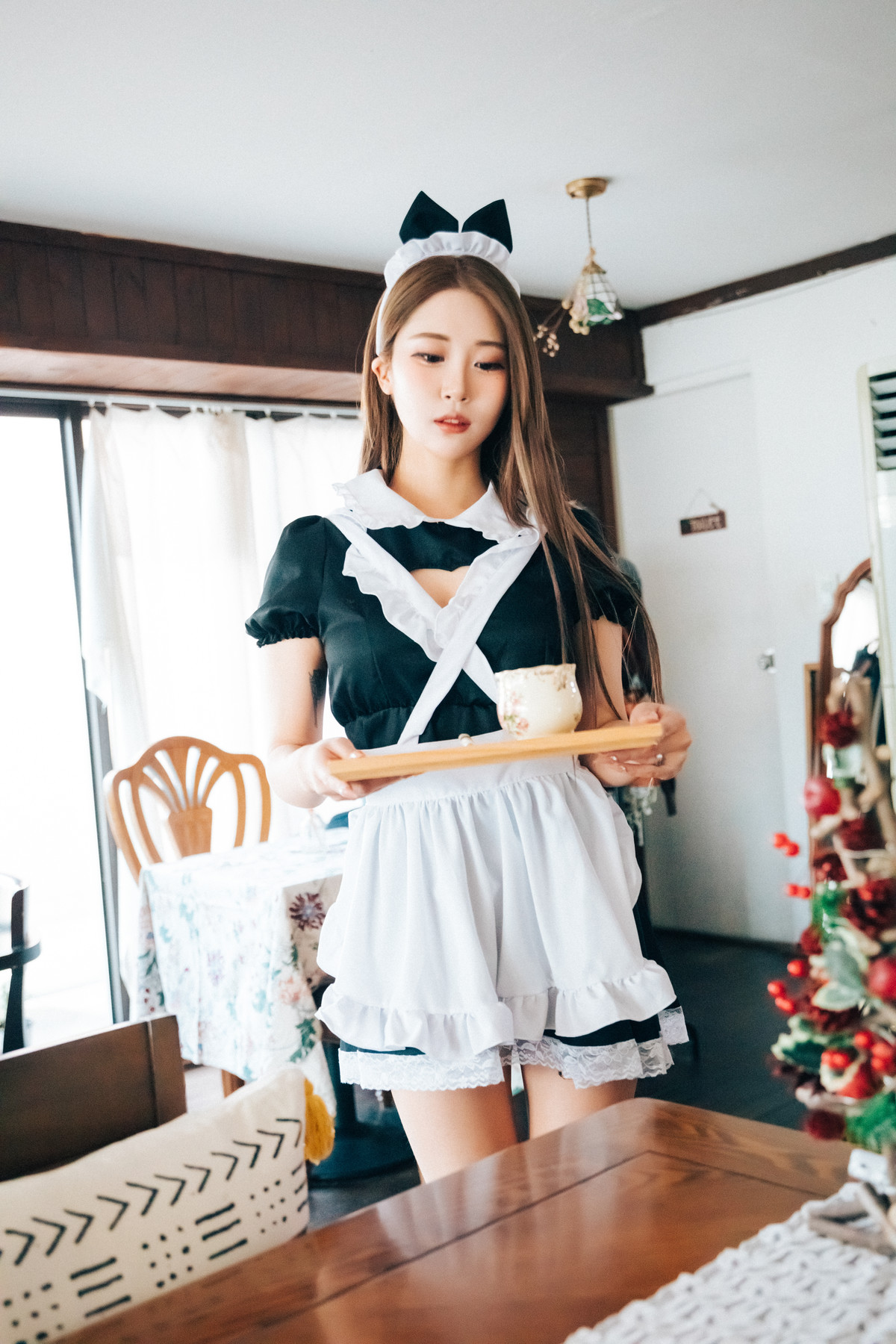 Jeong Bomi 정보미, [Loozy] Maid Cafe +S.Ver Set.01の写真 2