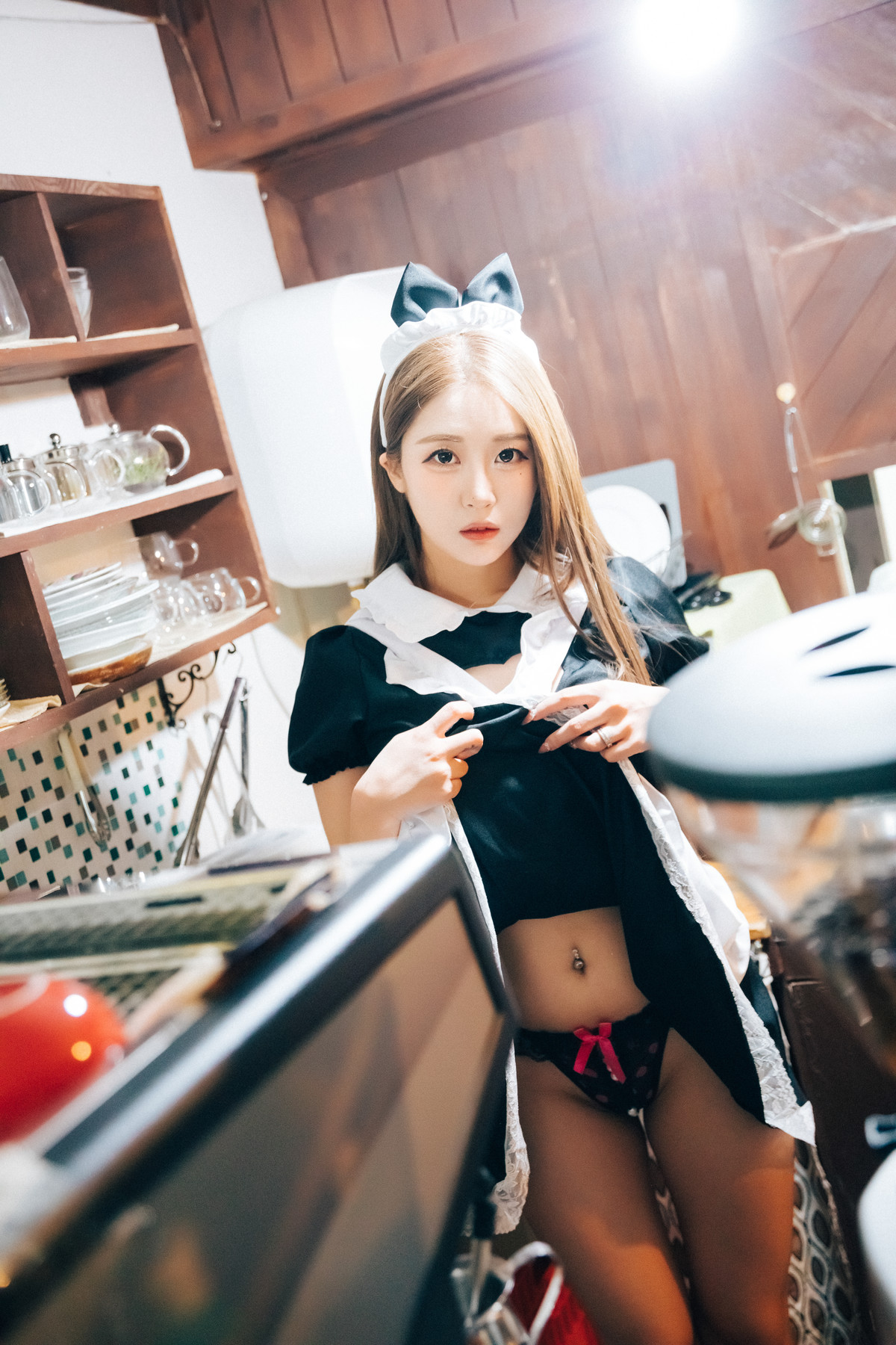 Jeong Bomi 정보미, [Loozy] Maid Cafe +S.Ver Set.03の写真 10