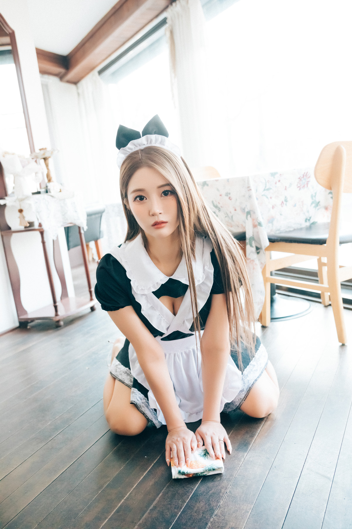 Jeong Bomi 정보미, [Loozy] Maid Cafe +S.Ver Set.03の写真 21