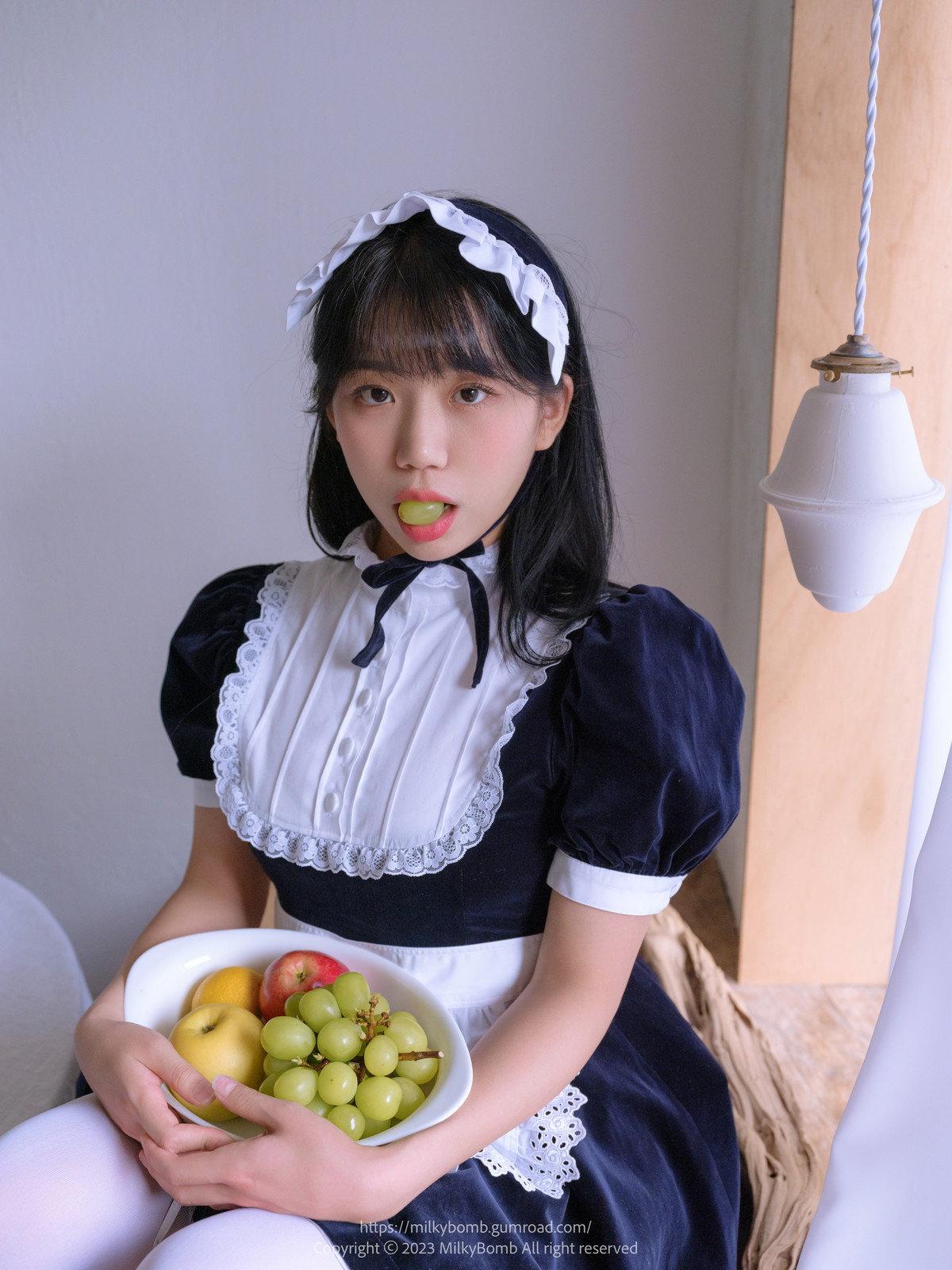 Yui 유이, [MilkyBomb] Maid Set.01の写真 5