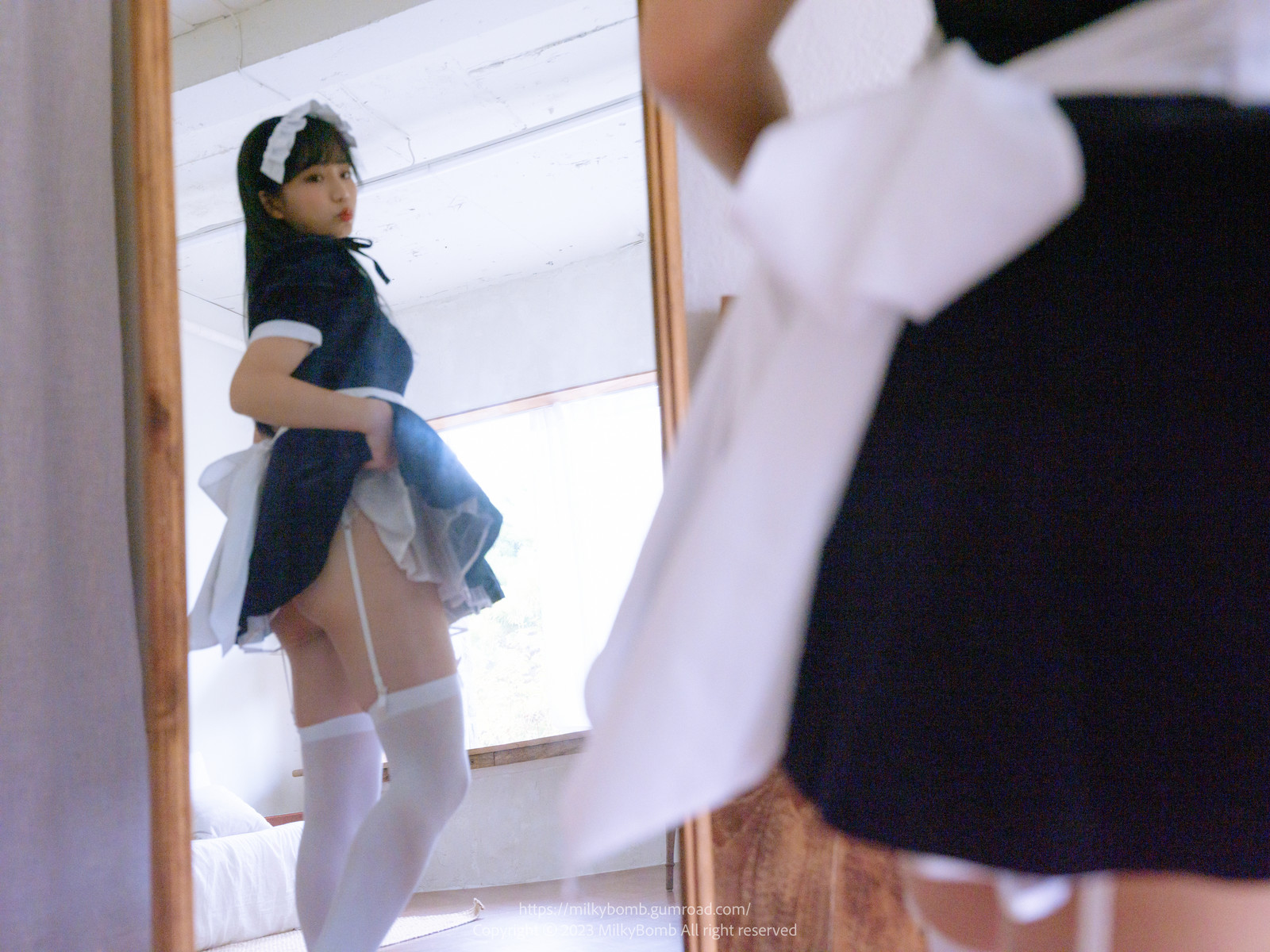 Yui 유이, [MilkyBomb] Maid Set.01の写真 7