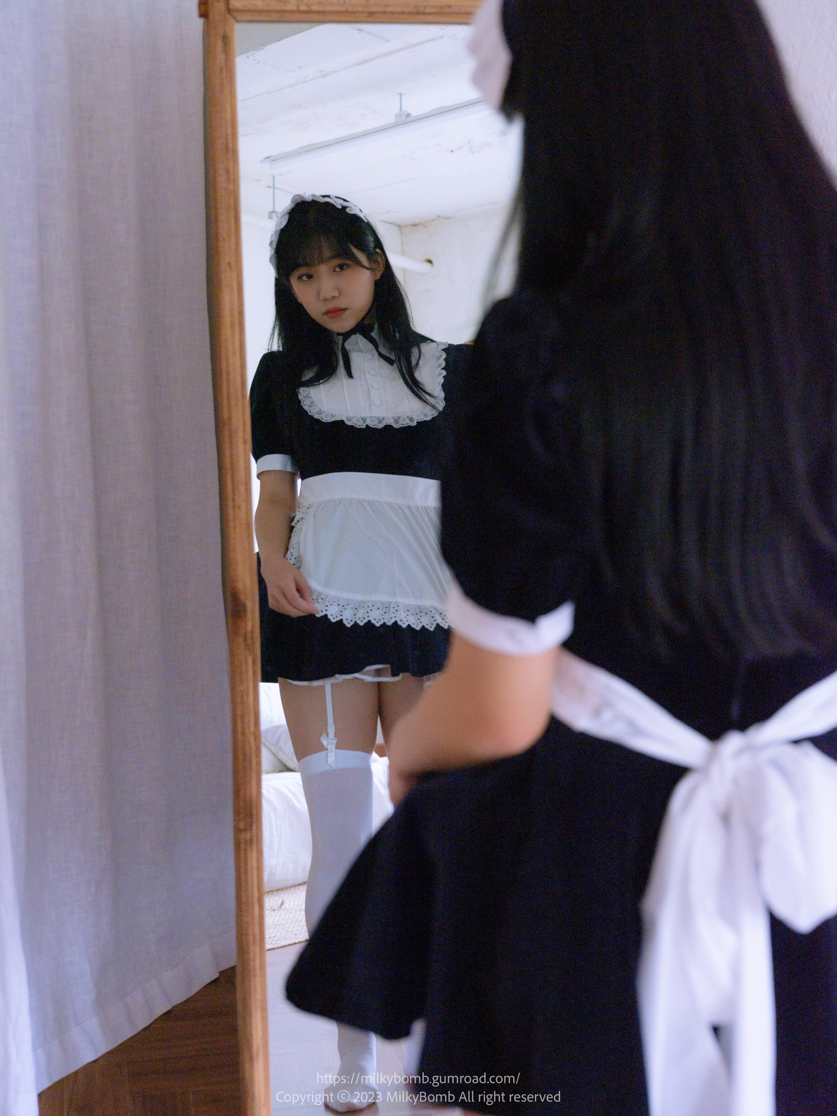 Yui 유이, [MilkyBomb] Maid Set.01の写真 11