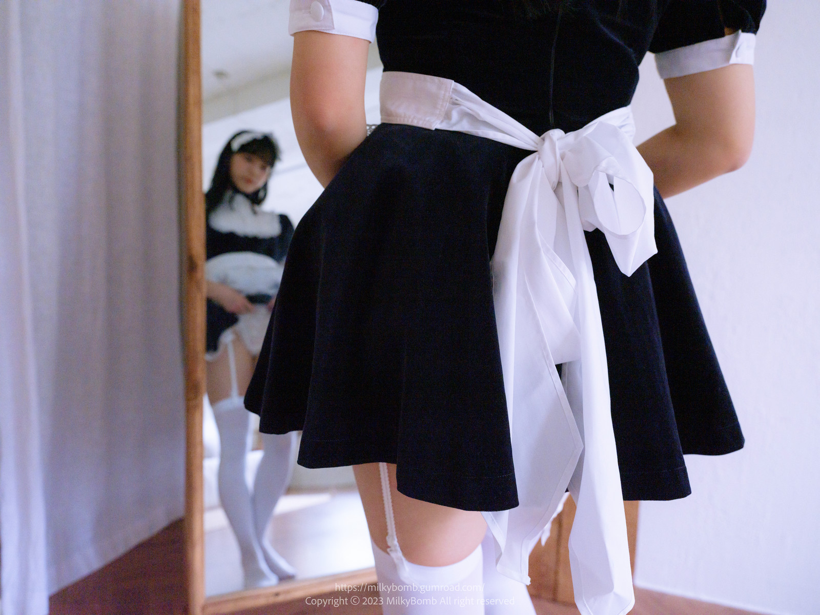 Yui 유이, [MilkyBomb] Maid Set.01の写真 19