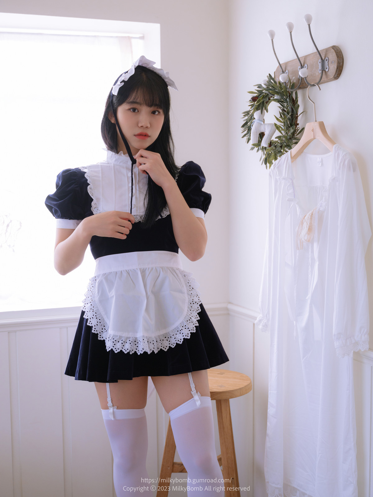 Yui 유이, [MilkyBomb] Maid Set.01の写真 41